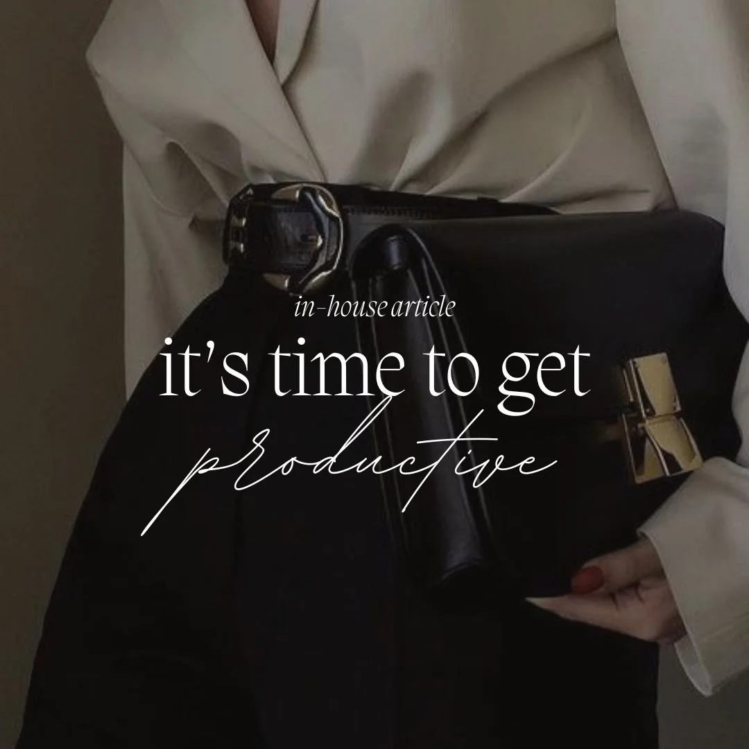 Want To Be More Productive?