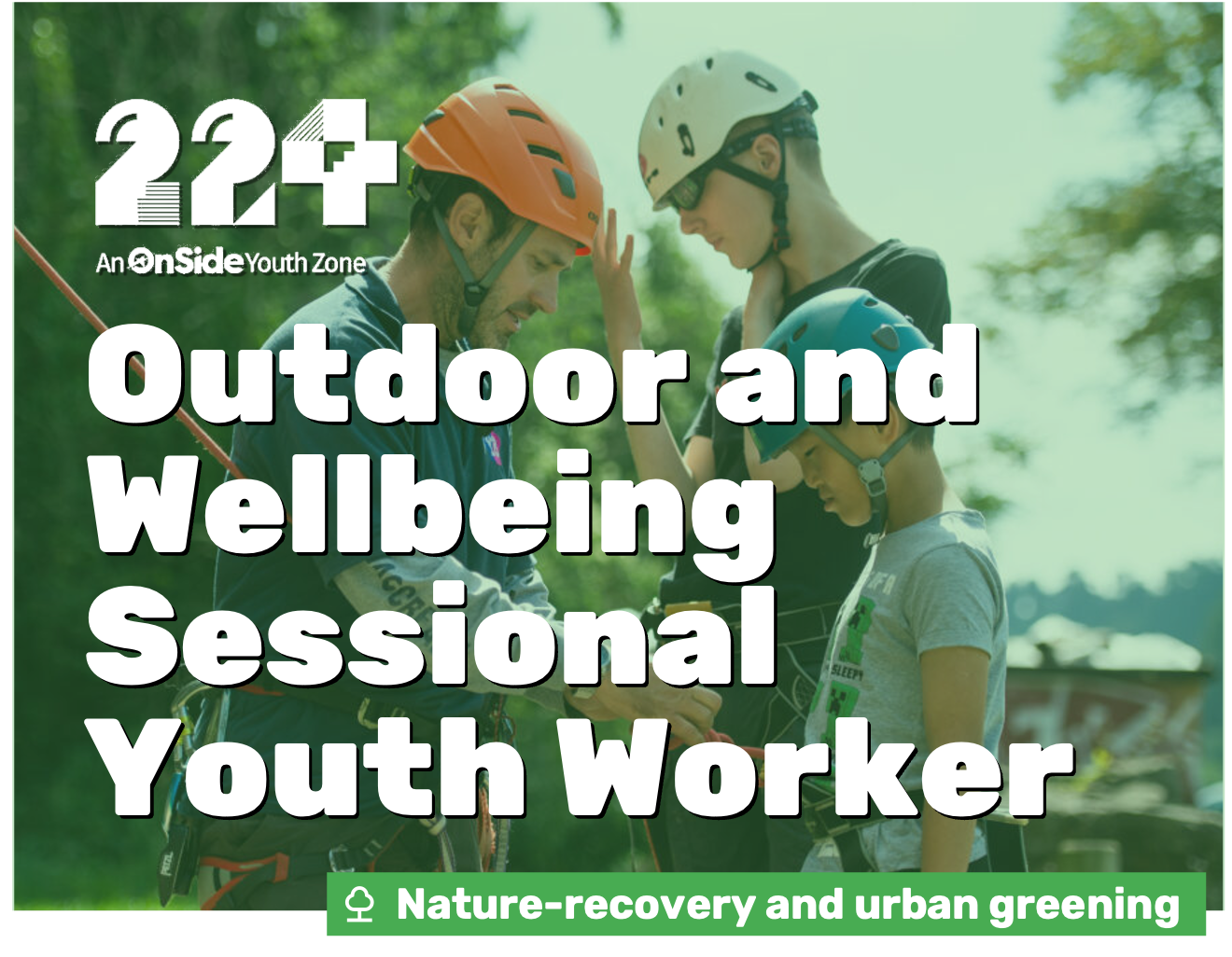 Outdoor and wellbeing sessional worker