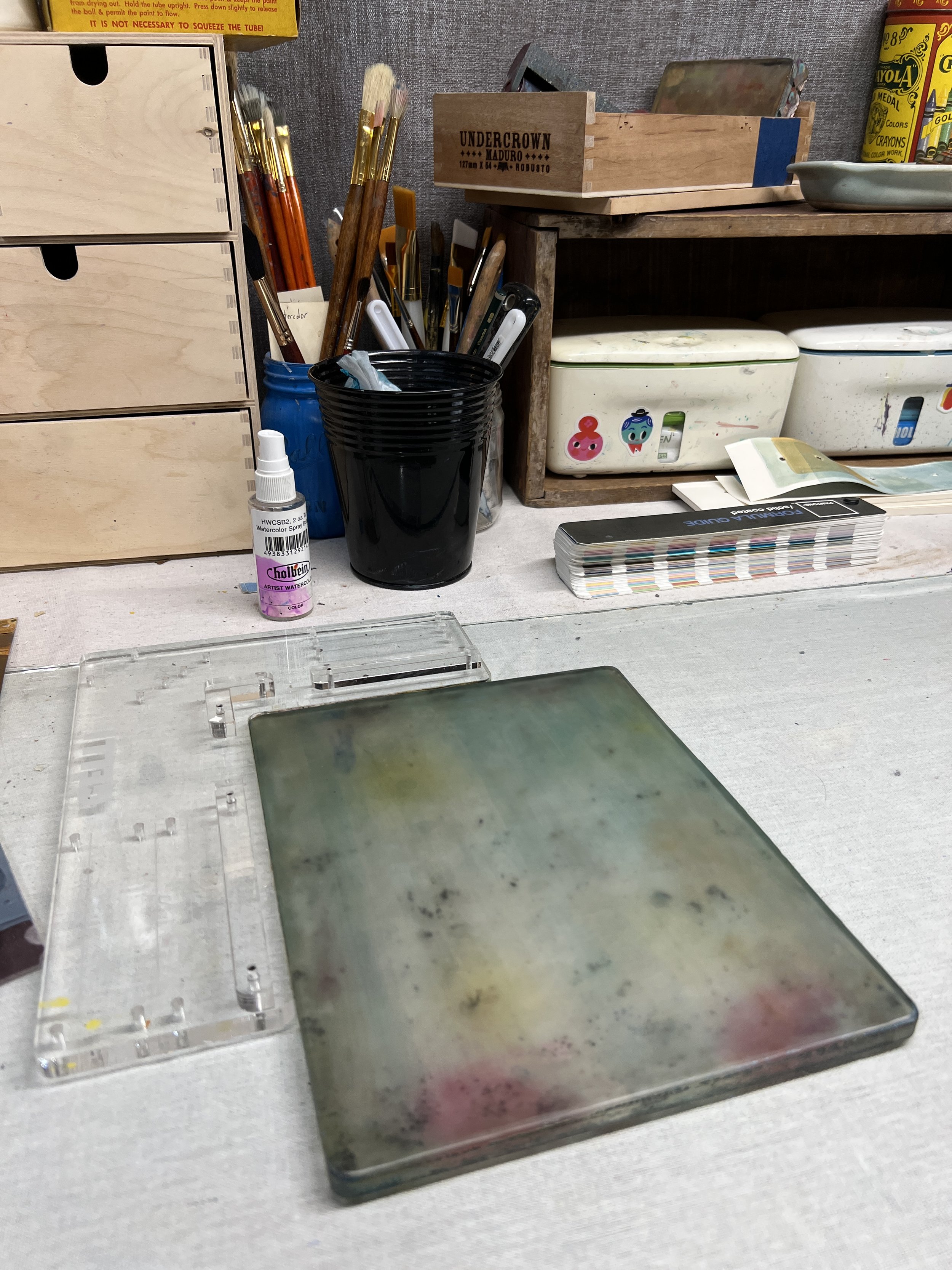 Another Round of Art Studio Organization