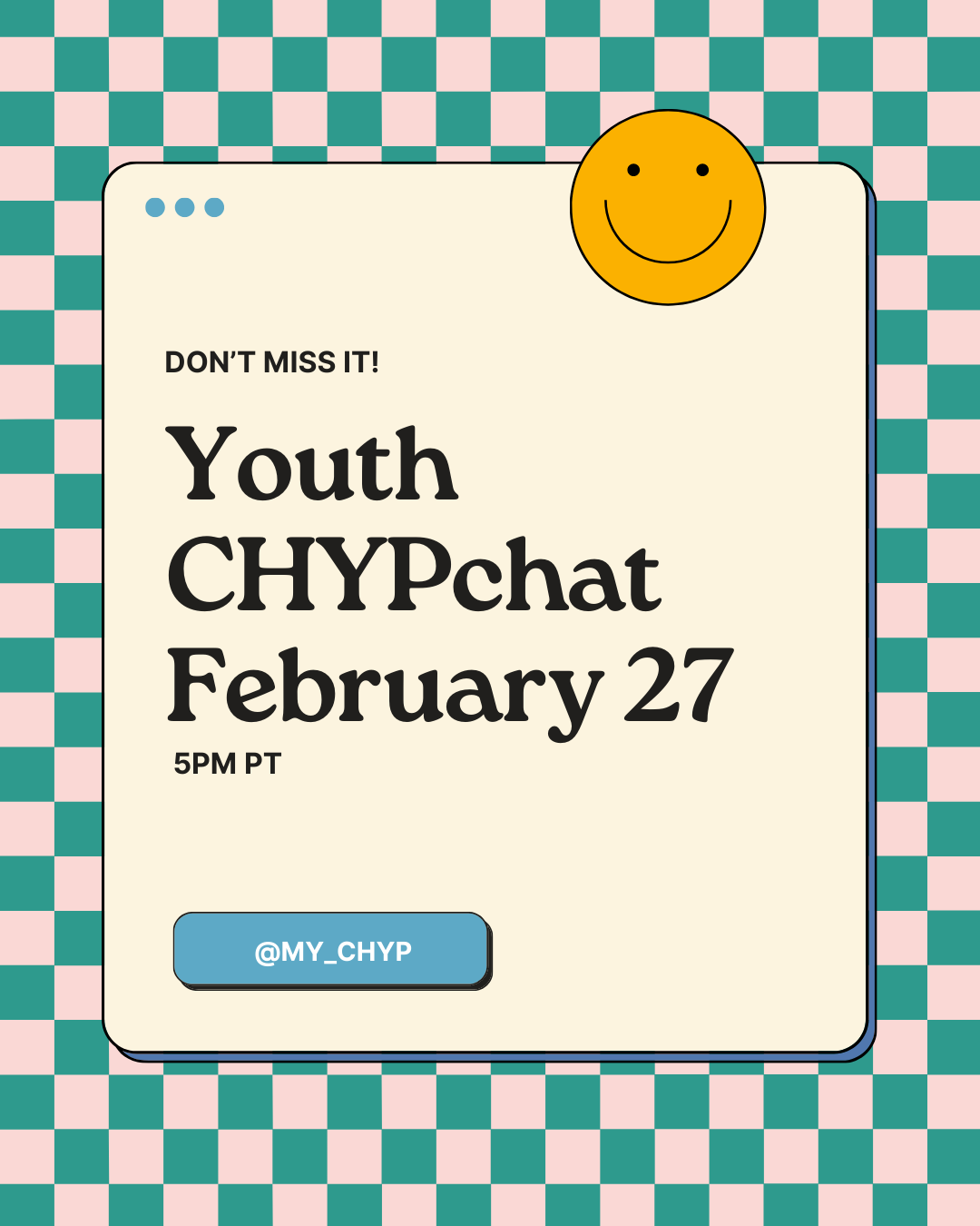 year 1 | youth CHYPchat