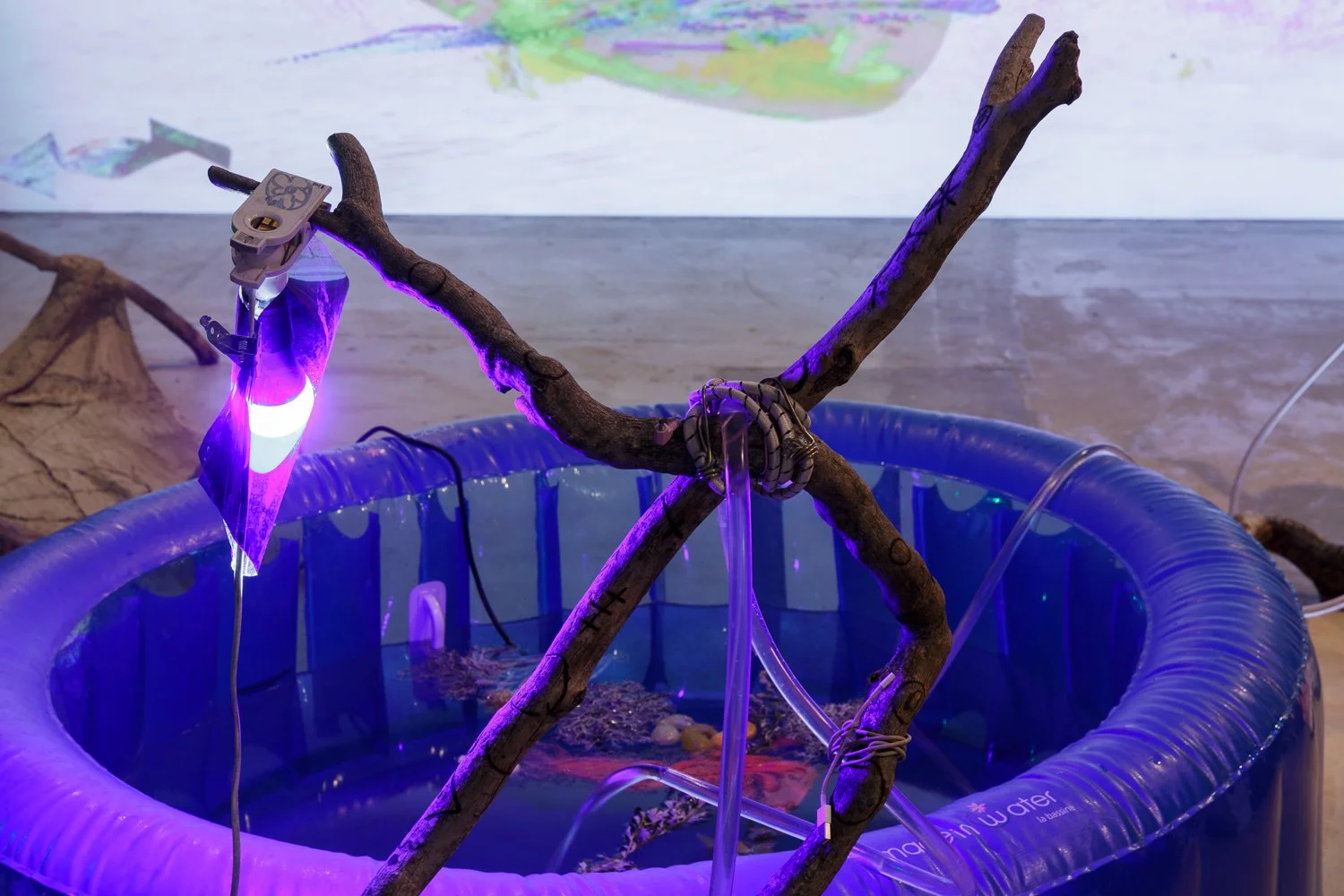 Alembic ii: Chrominance / Mer Maggie Roberts and Bones Tan Jones / exhibition co-curator with Sarah Jury and Helen Kaplinsky, Res. London / 2018