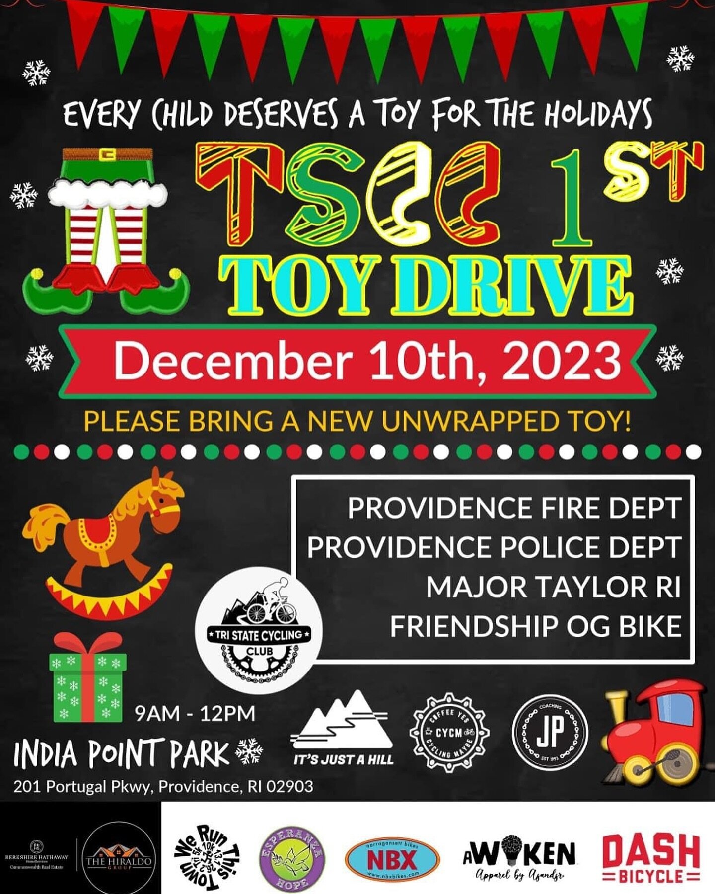 Come ride with us and help some kids smile a bit more this holiday season. Please be on time and bring an unwrapped toy. Hope to see you there! #itsjustahill