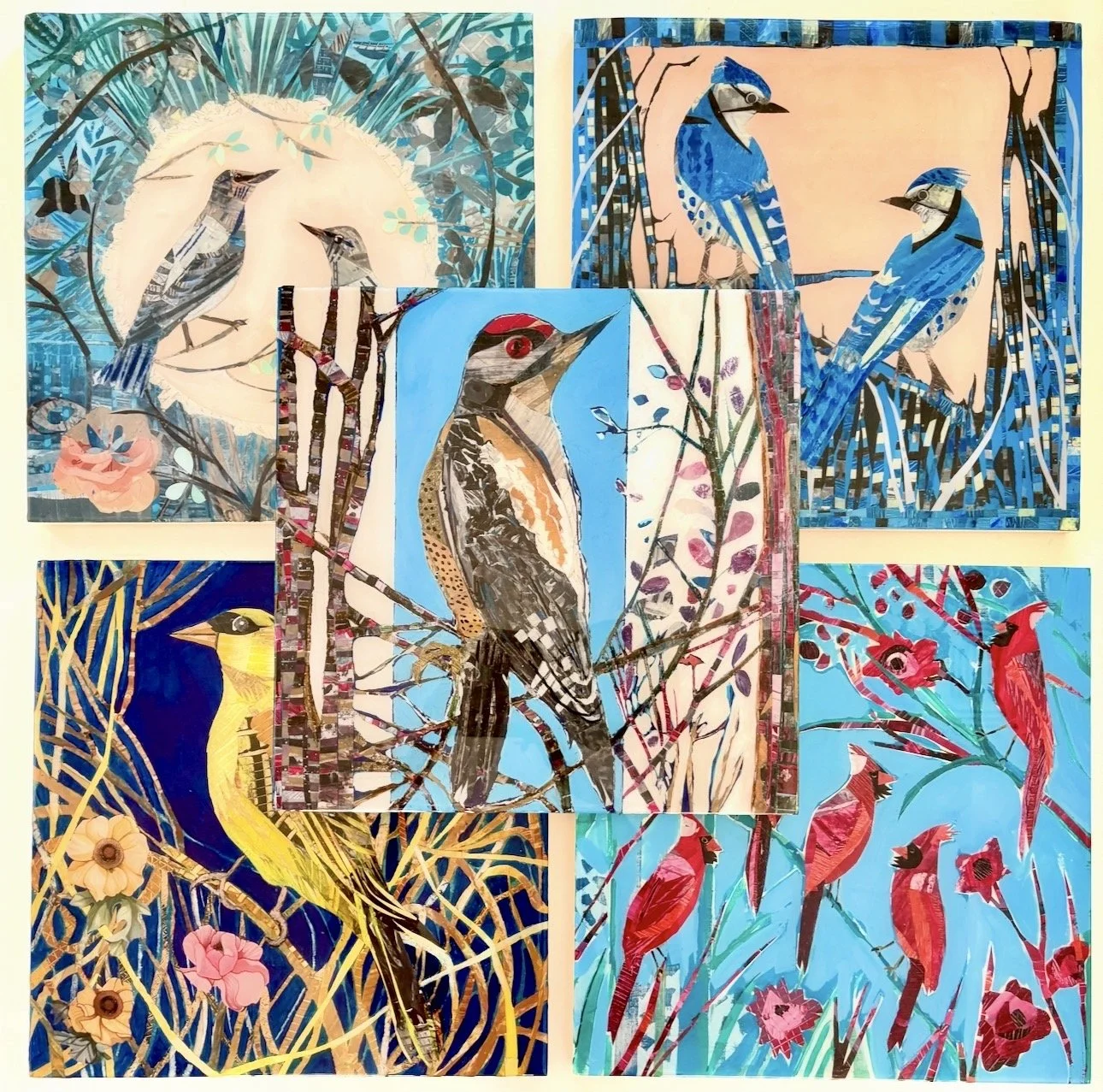 BIRD COLLAGES