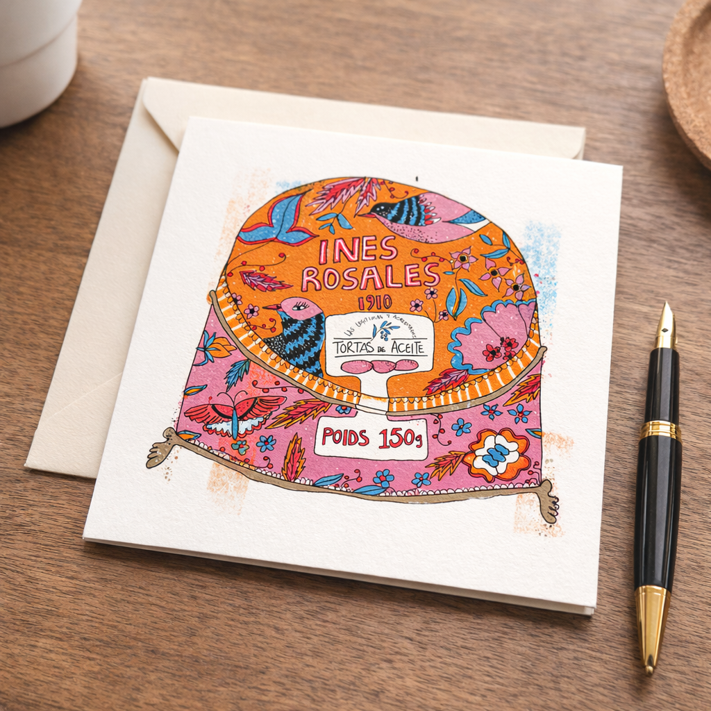 ines rosales biscuit tin greeting card by clare davis.png