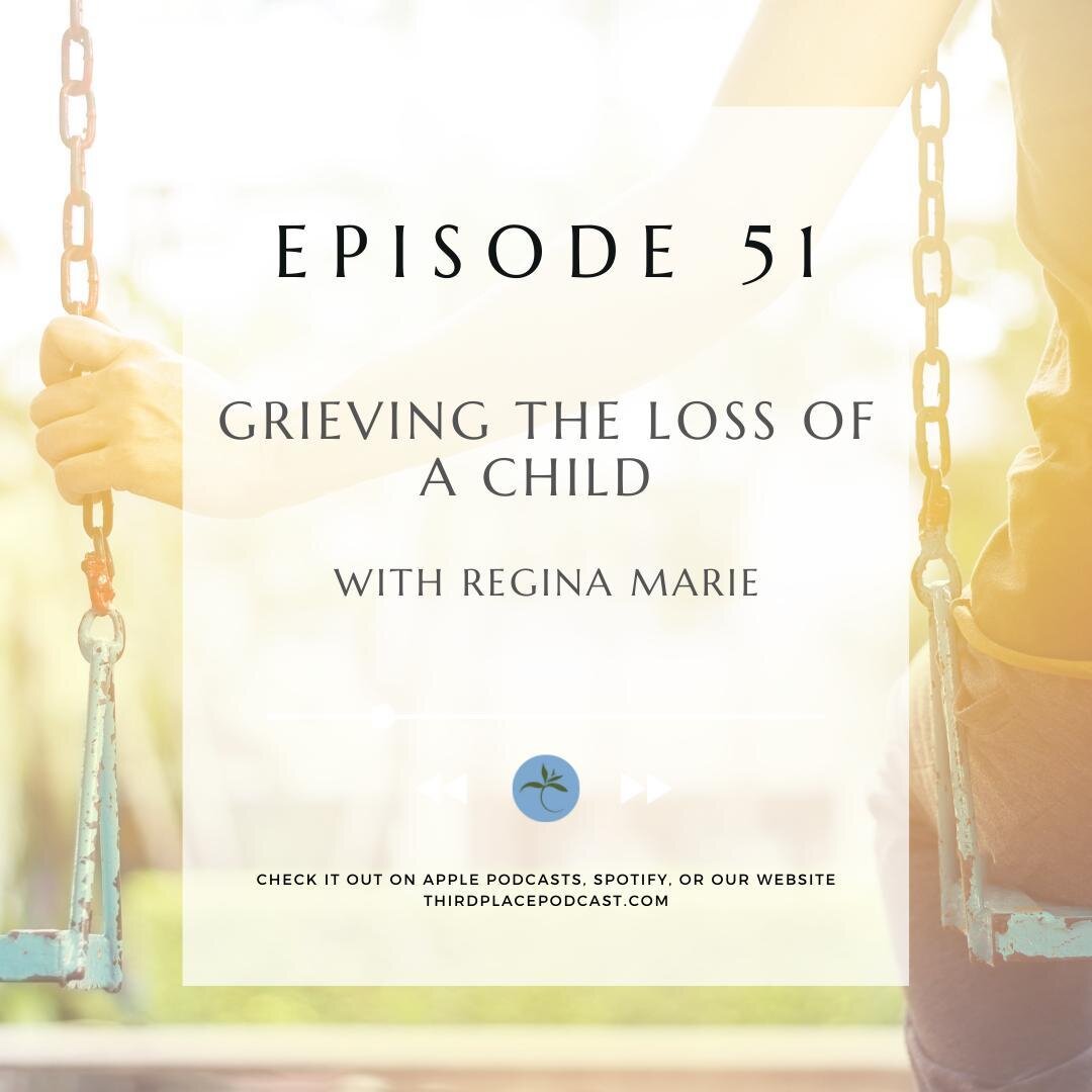 Death is a difficult conversation for all of us, but it's even more difficult when someone leaves this world too soon. The grief and soul searching of any parent who has lost a child is gut wrenching and unbearable.⁠
⁠
Today, Regina Marie comes onto 