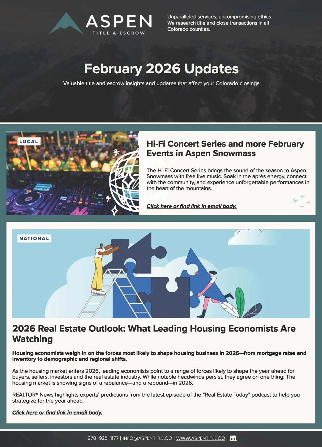 The February 2026 Newsletter - Week 1