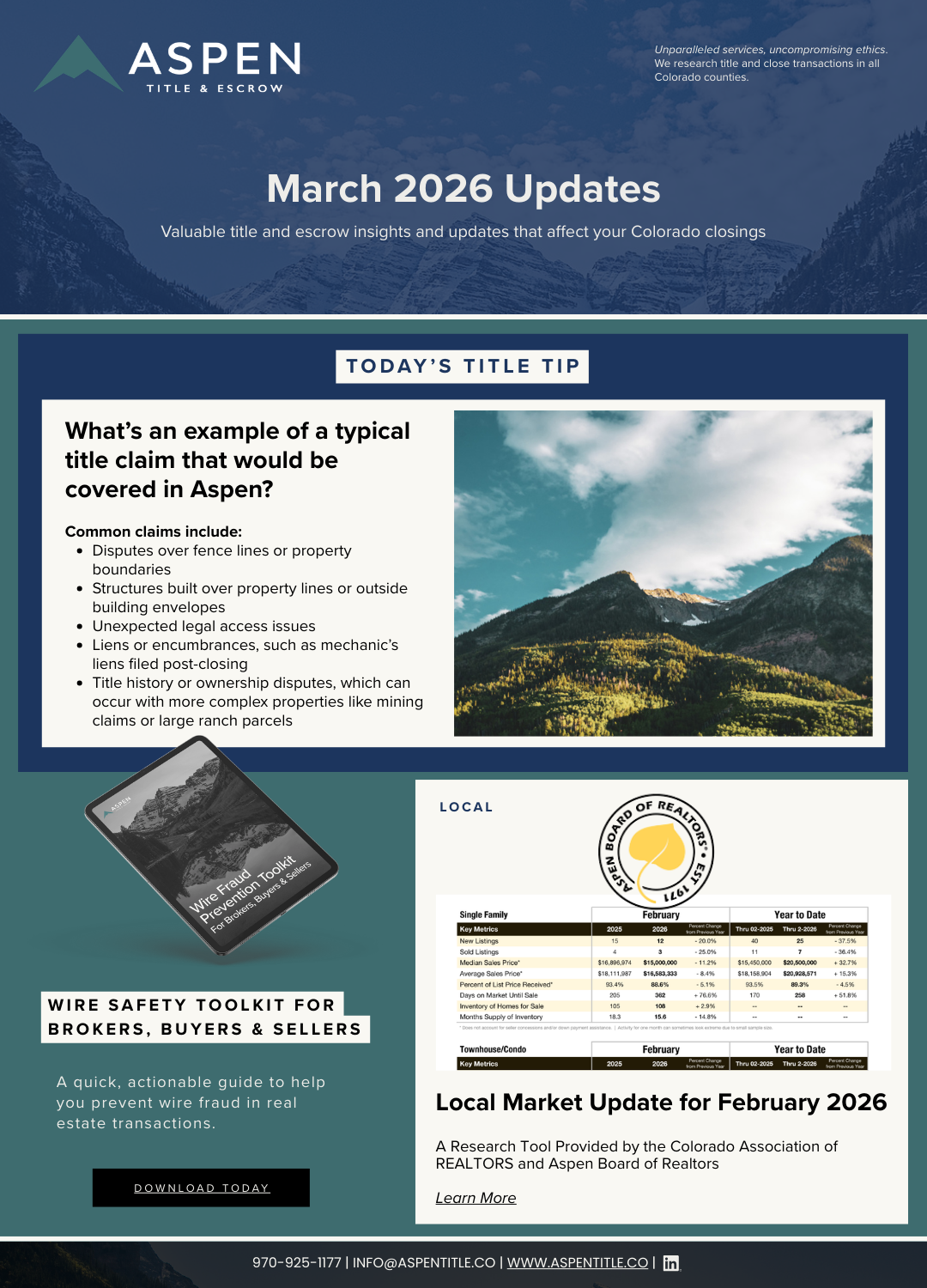 The March 2026 Newsletter - Week 3