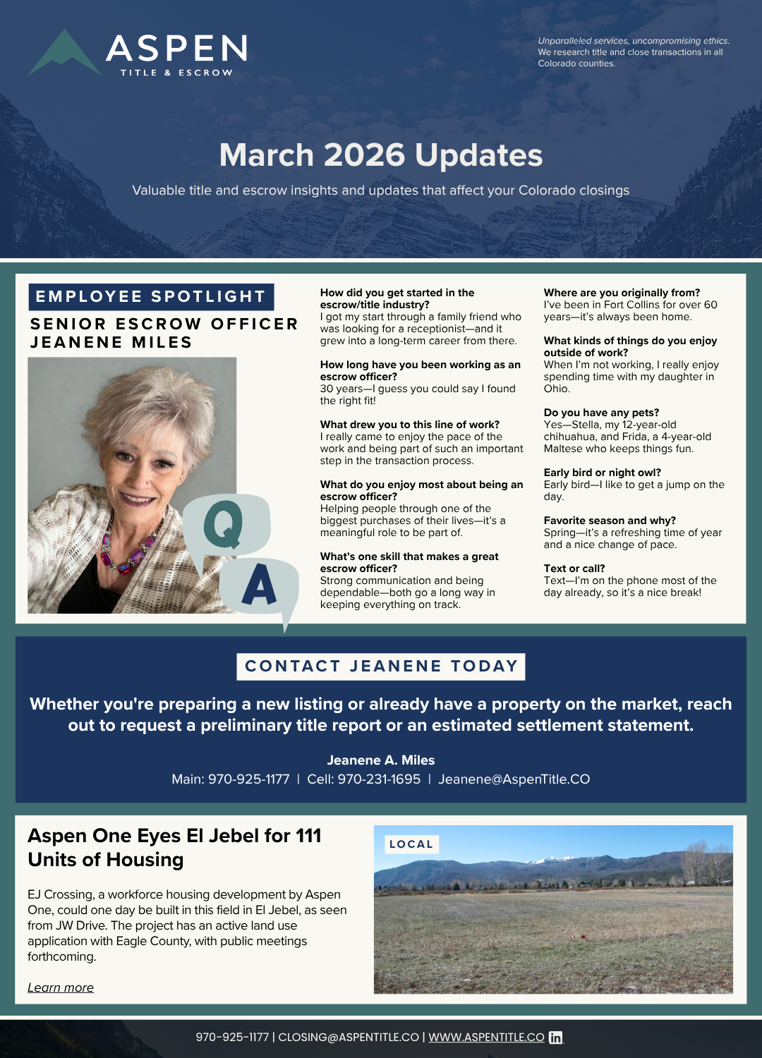 The March 2026 Newsletter - Week 4