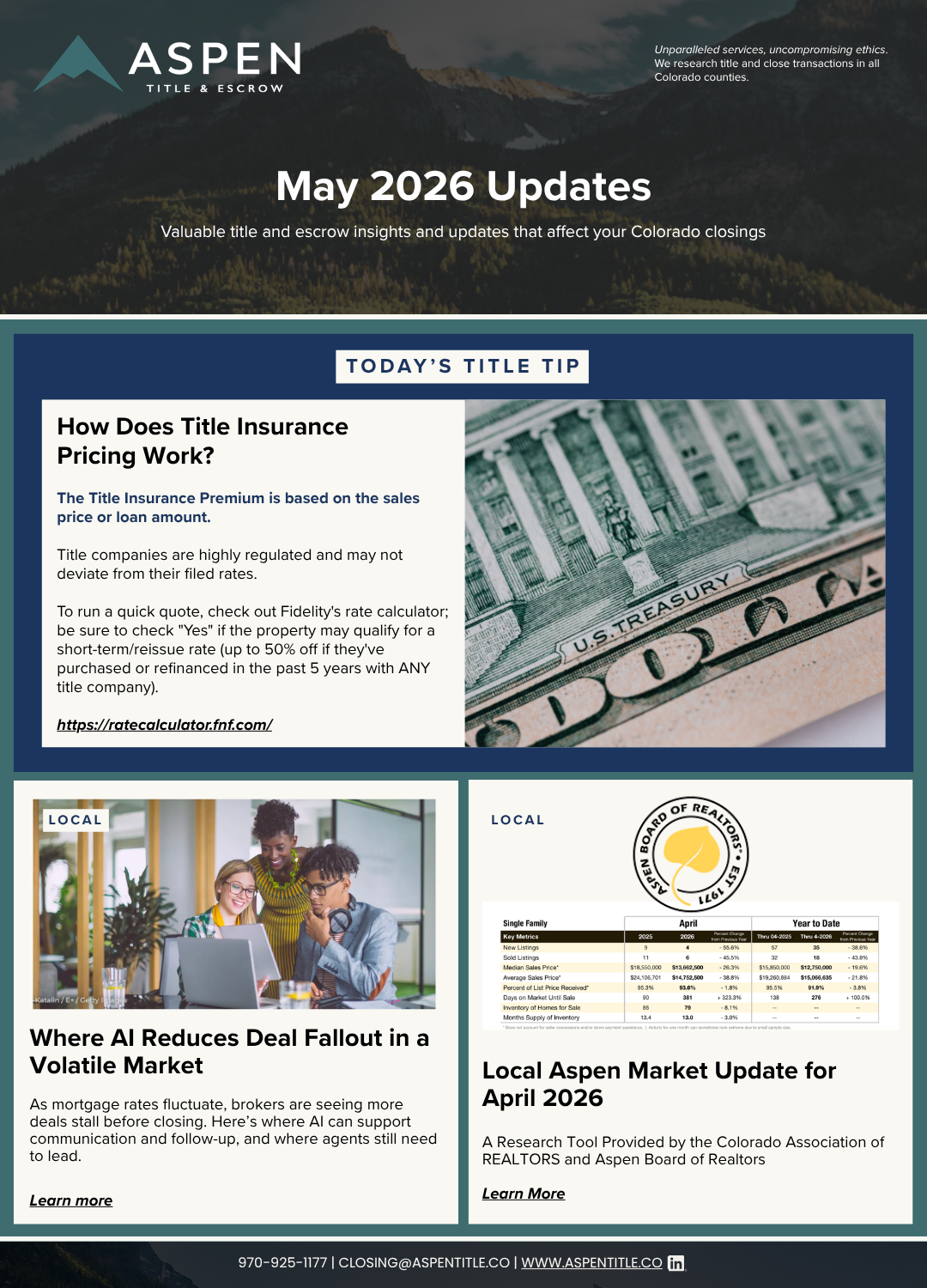 The May 2026 Newsletter - Week 3
