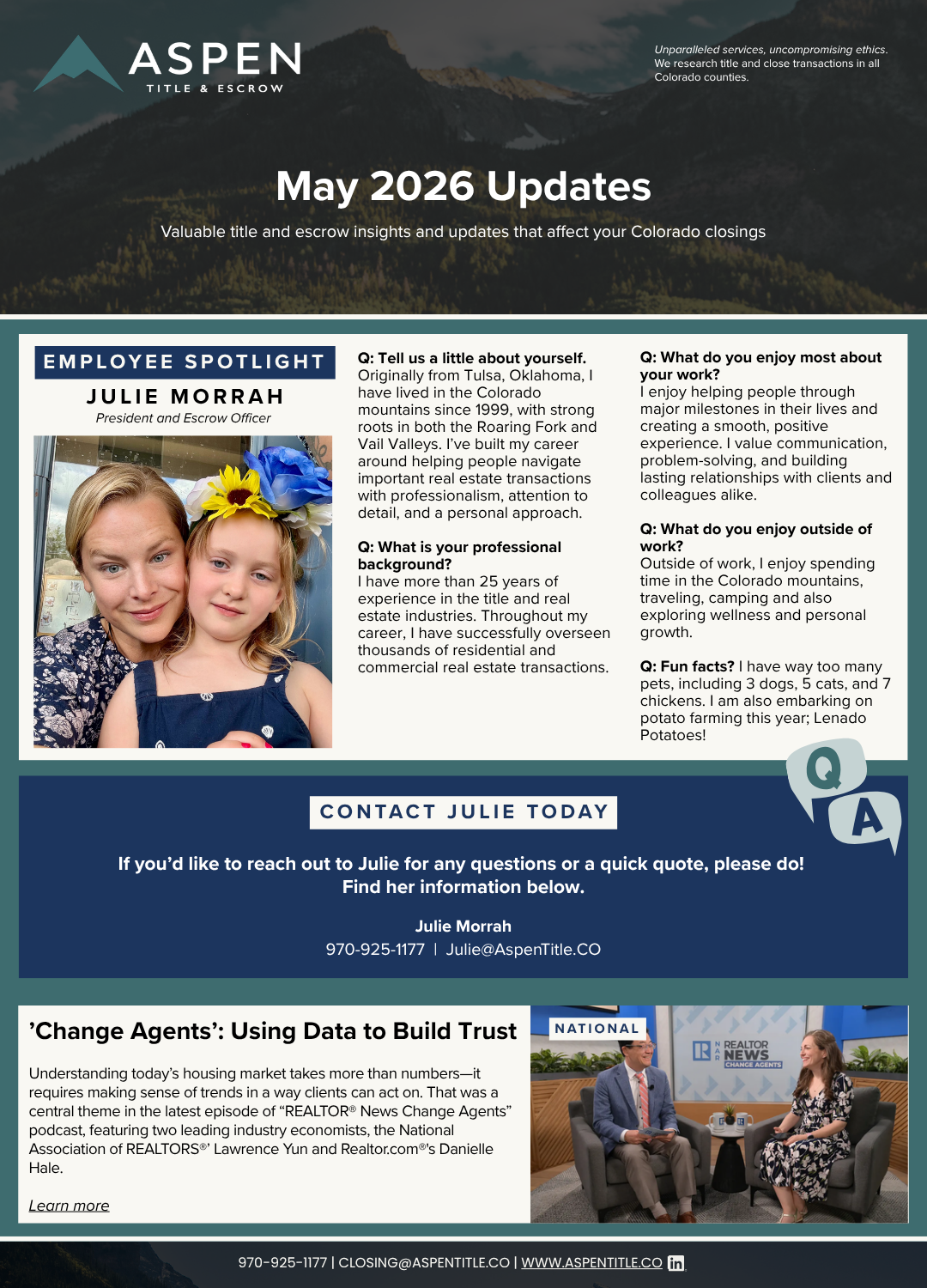 The May 2026 Newsletter - Week 4