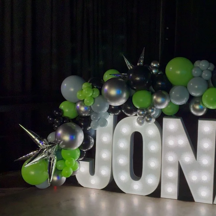 ✨ Celebrating Jonah&rsquo;s Bar Mitzvah&mdash;bright lights, big balloons, and a night to remember ✨