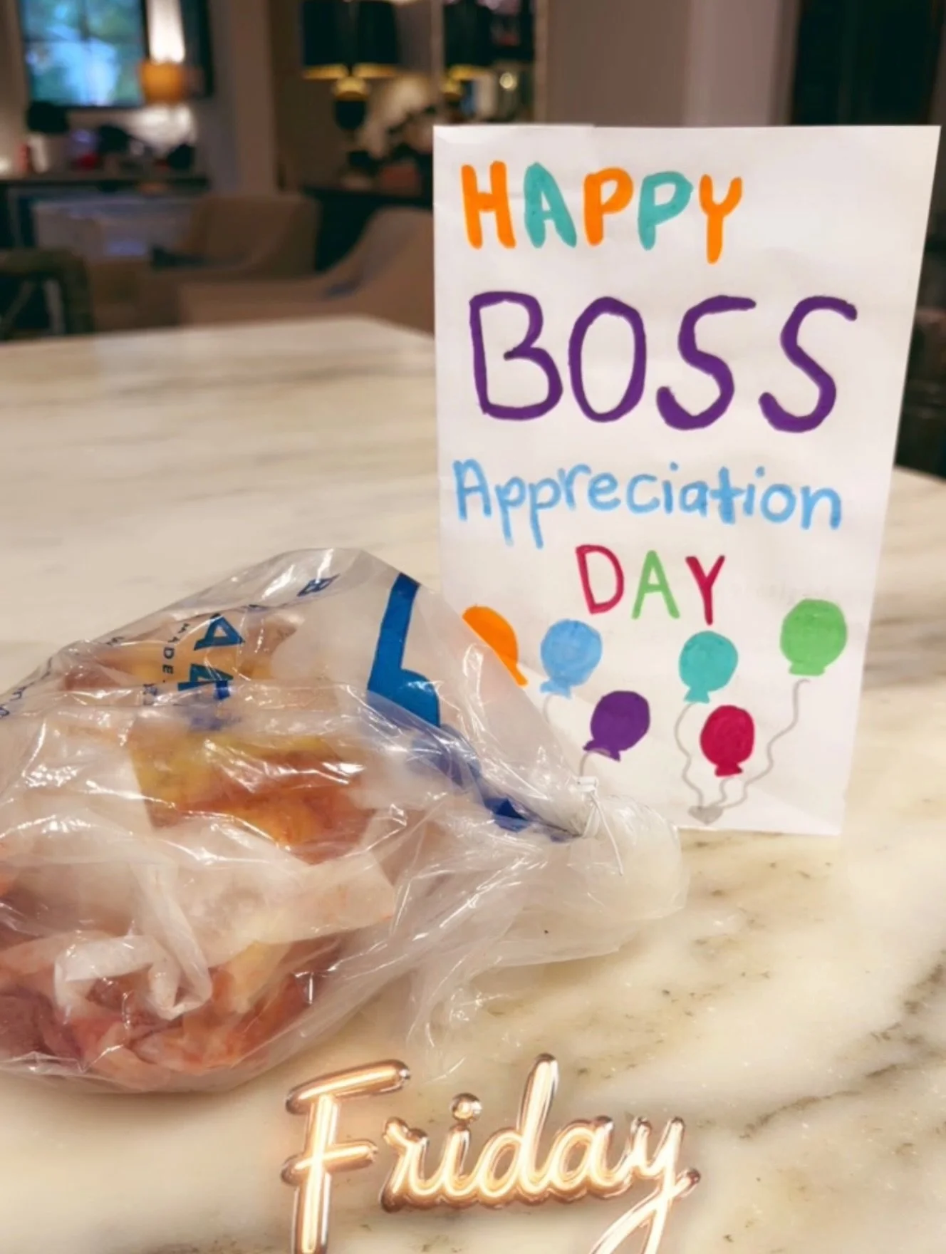 One of our busiest weeks EVER, and this sweet crew still found time to surprise me for Boss&rsquo;s Day with coffee, treats and the most heartfelt card. 🥹💕

So grateful for their hard work, kindness and all the heart they bring to Balloon Theory. F