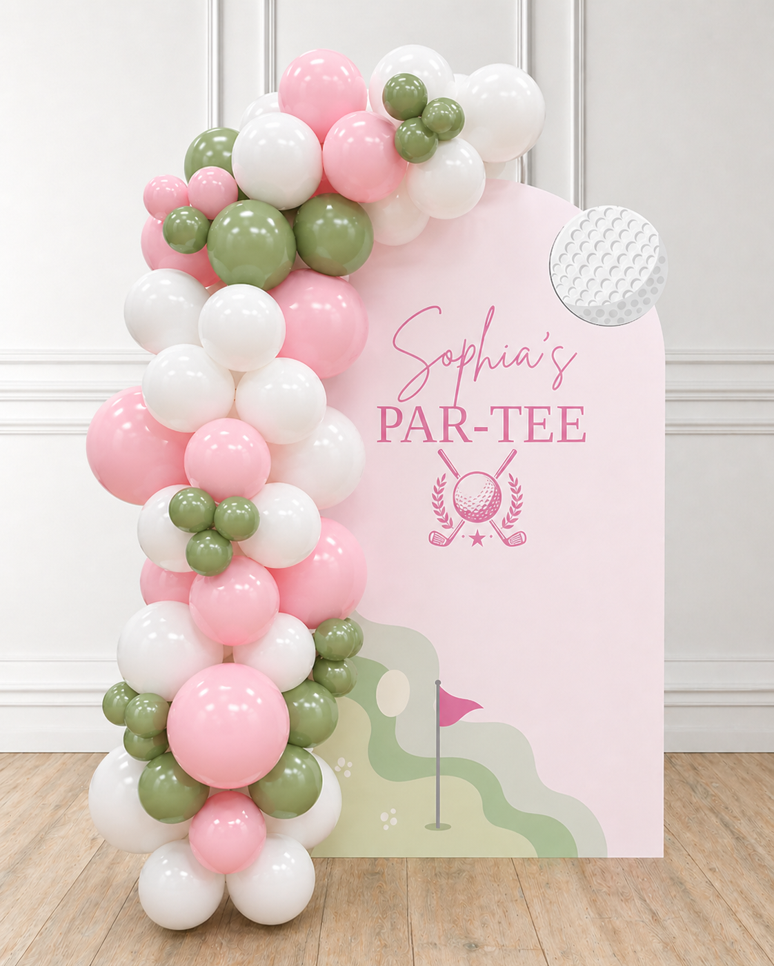 Golf Birthday Party Balloons