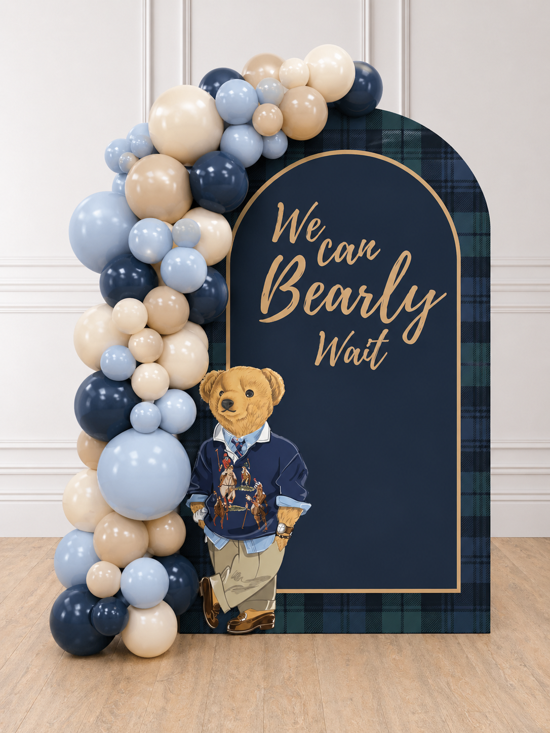 Bearly Wait Balloon Backdrop