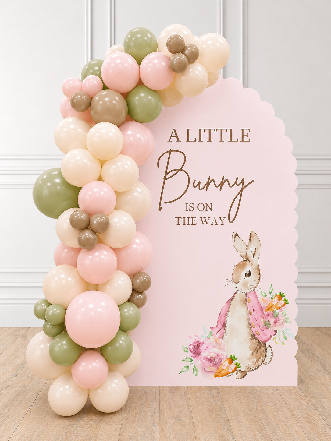 A Little Bunny is On The Way Shower Balloons