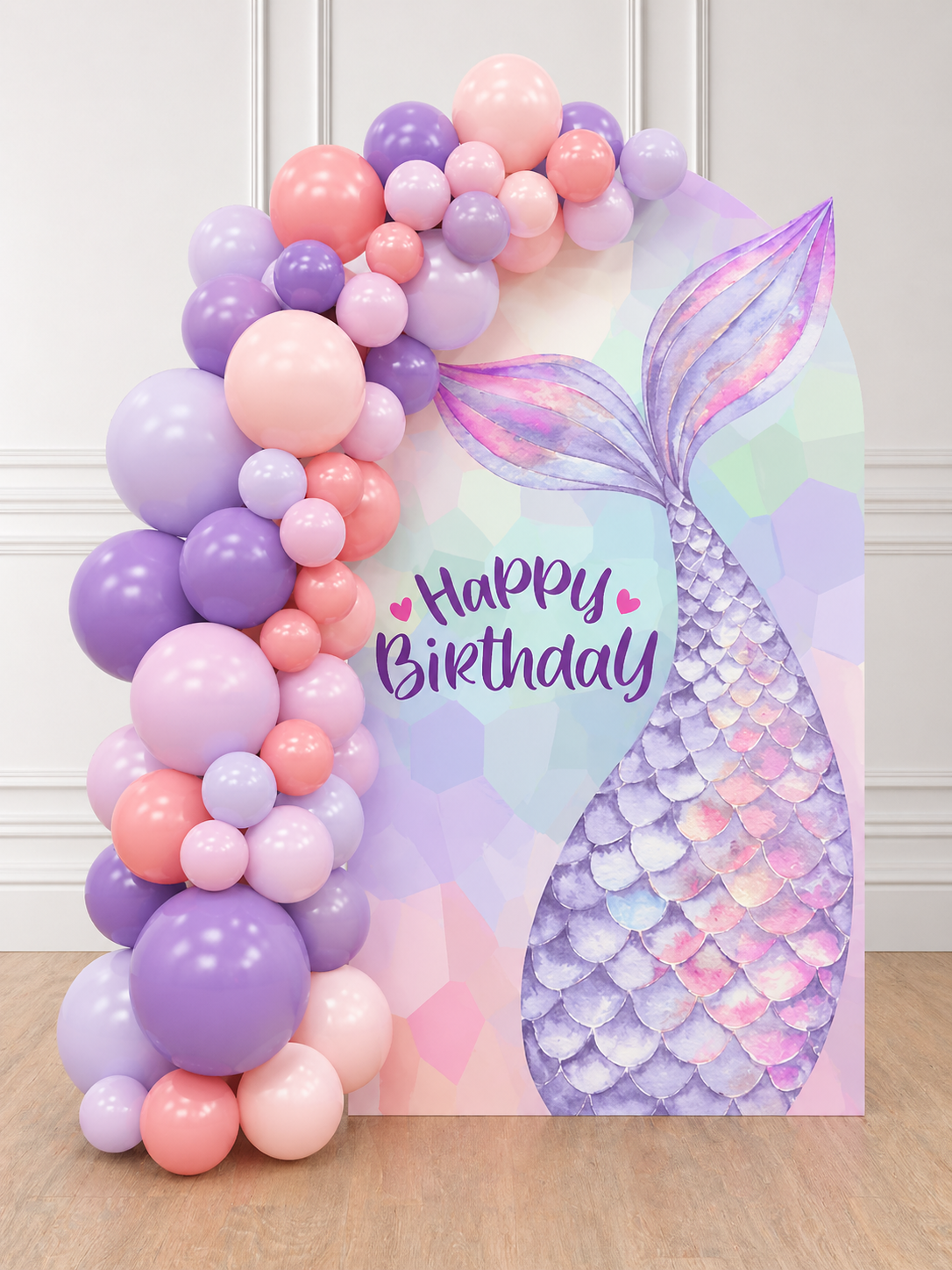 Mermaid Birthday Party Theme Balloons