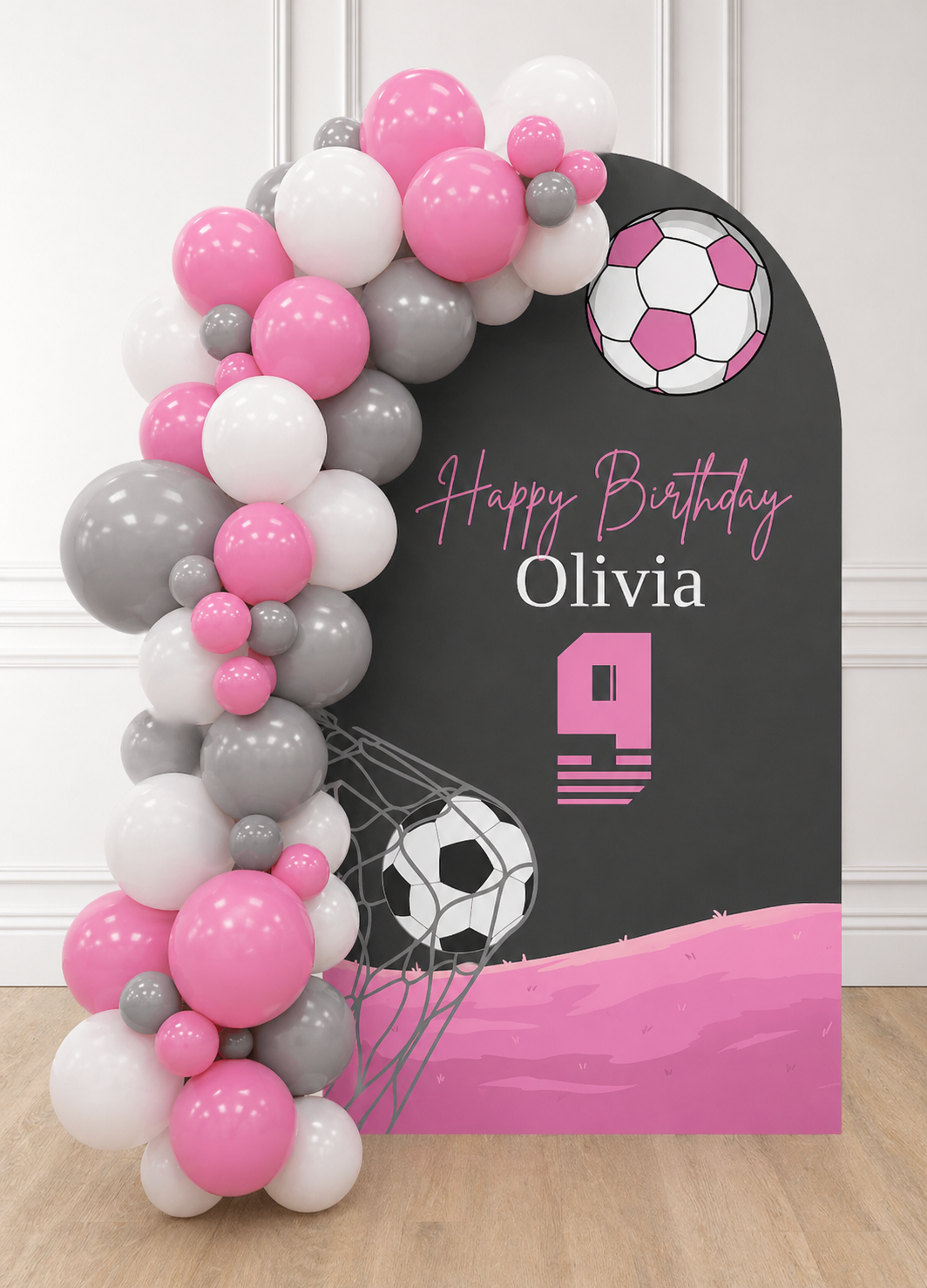 Girls Soccer Theme Party