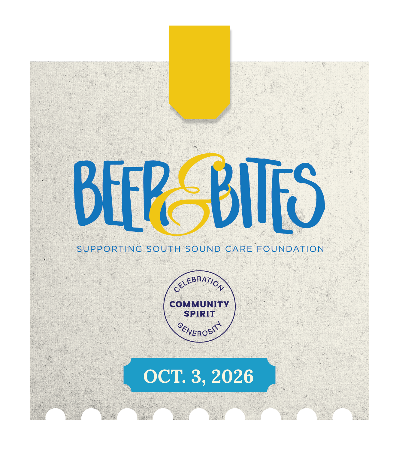 Beer &amp; Bites Tickets Are Live!
