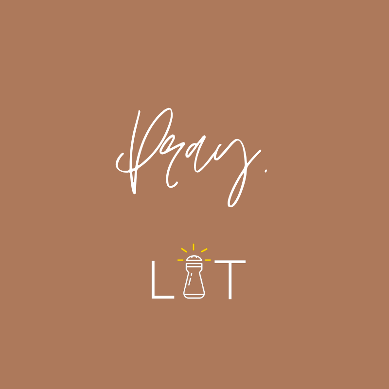 Pray.