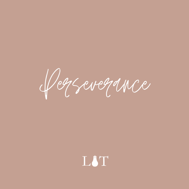 Perseverance.