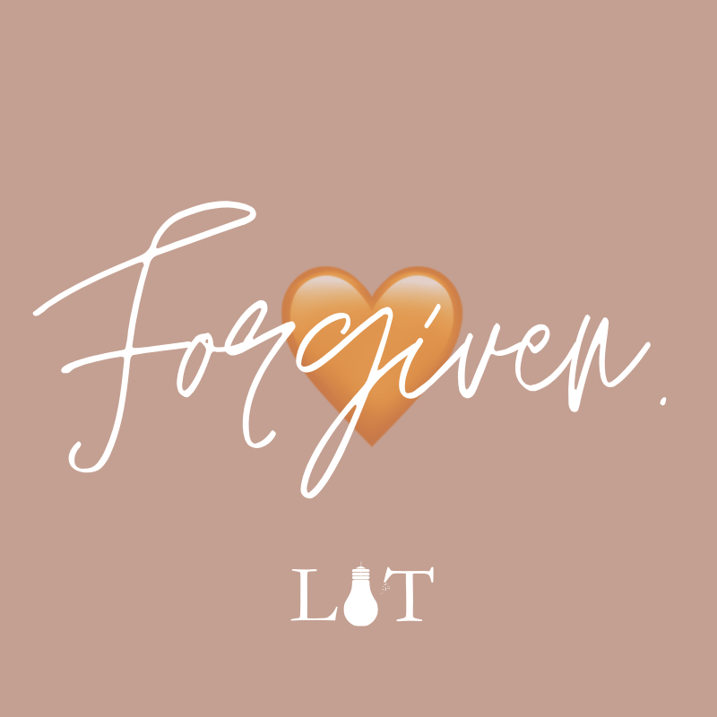 Forgiven.