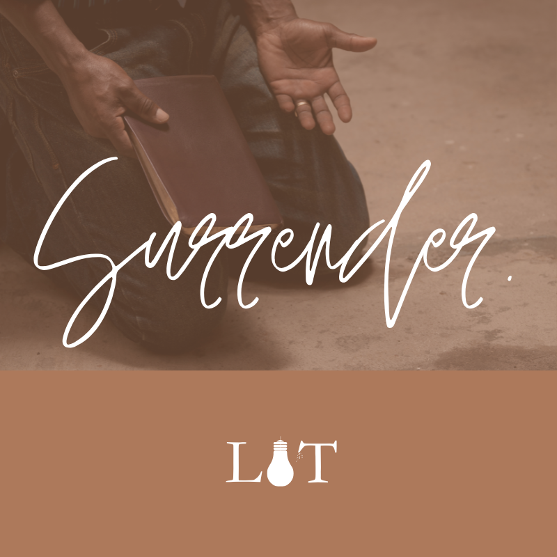 Surrender.