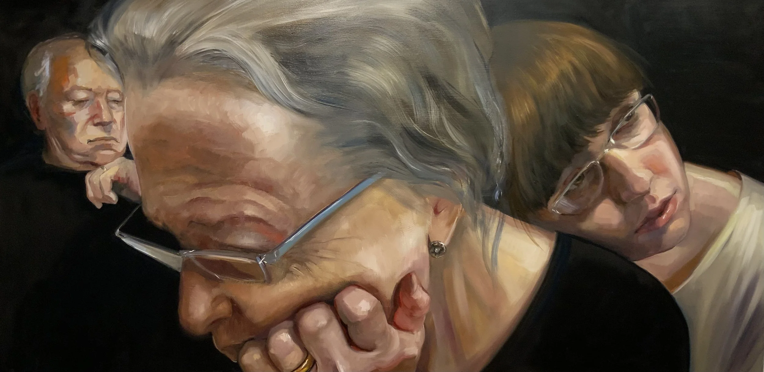 L'dor V'dor, 36 X 72 inches, oil on linen, 2026