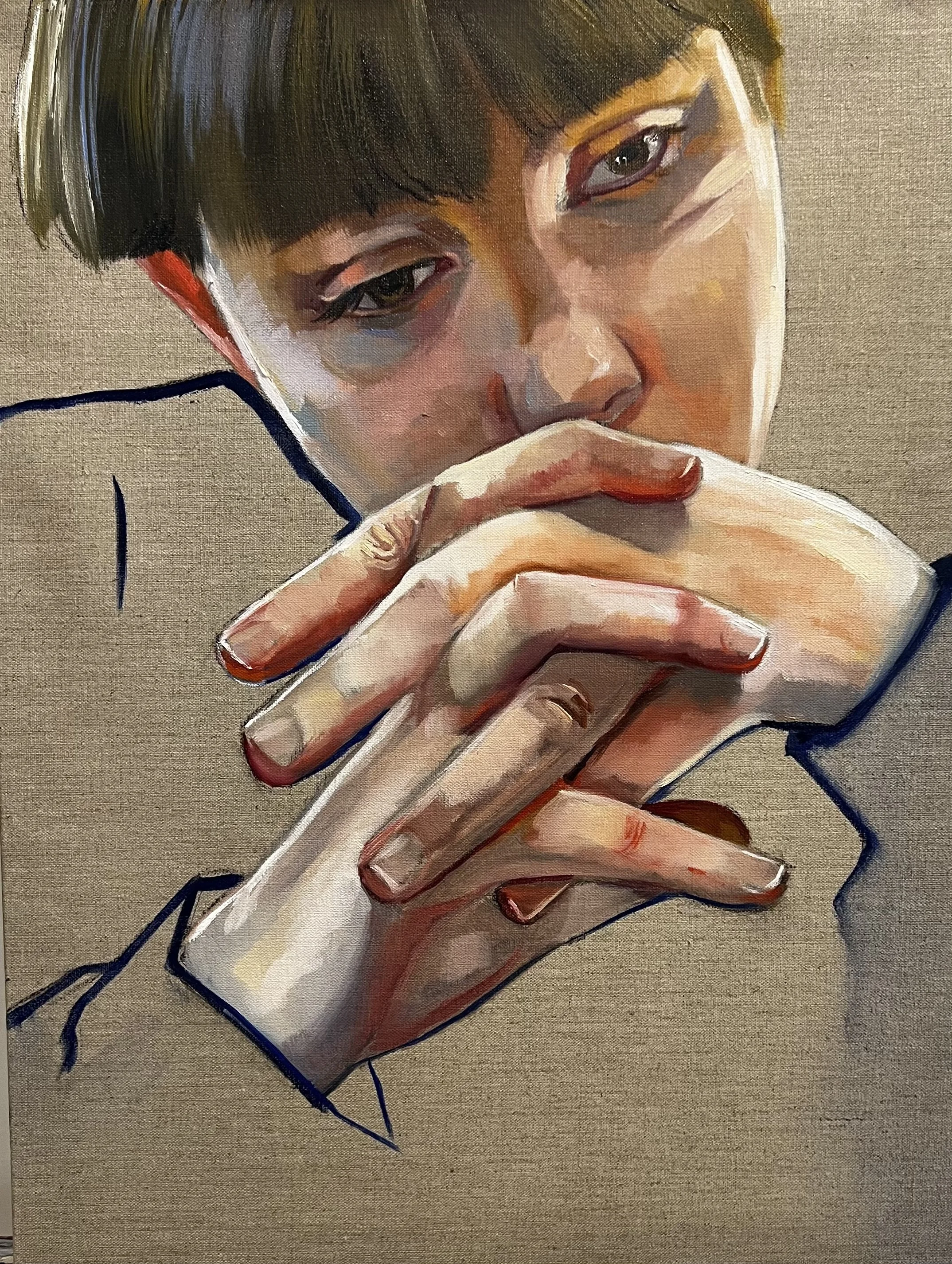 Sound, 18 X 24 inches, oil on canvas, 2025