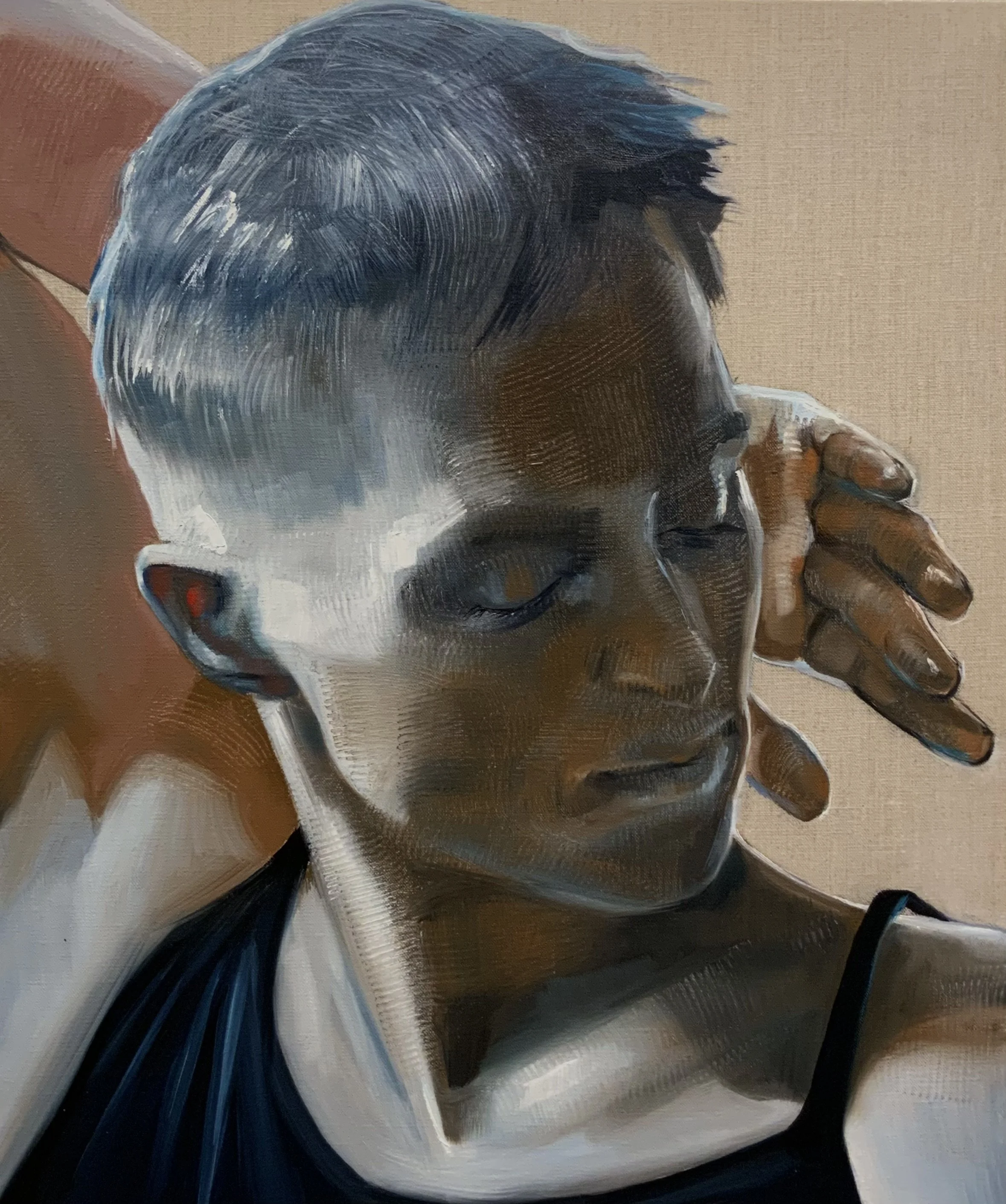 Triptych II,  24 X 20 inches, oil on canvas, 2025