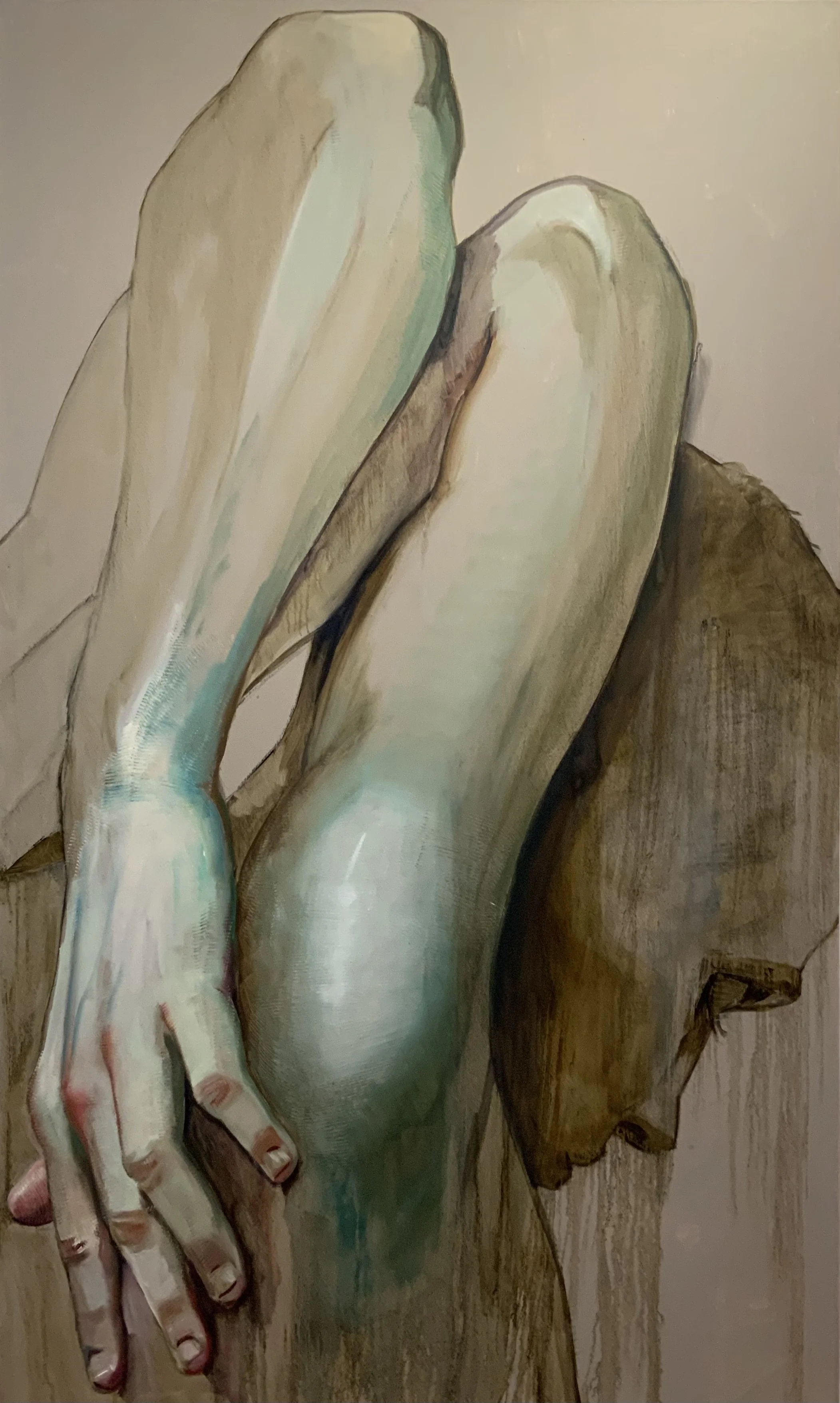 Wings, 60 X 36 inches, oil on canvas, 2025