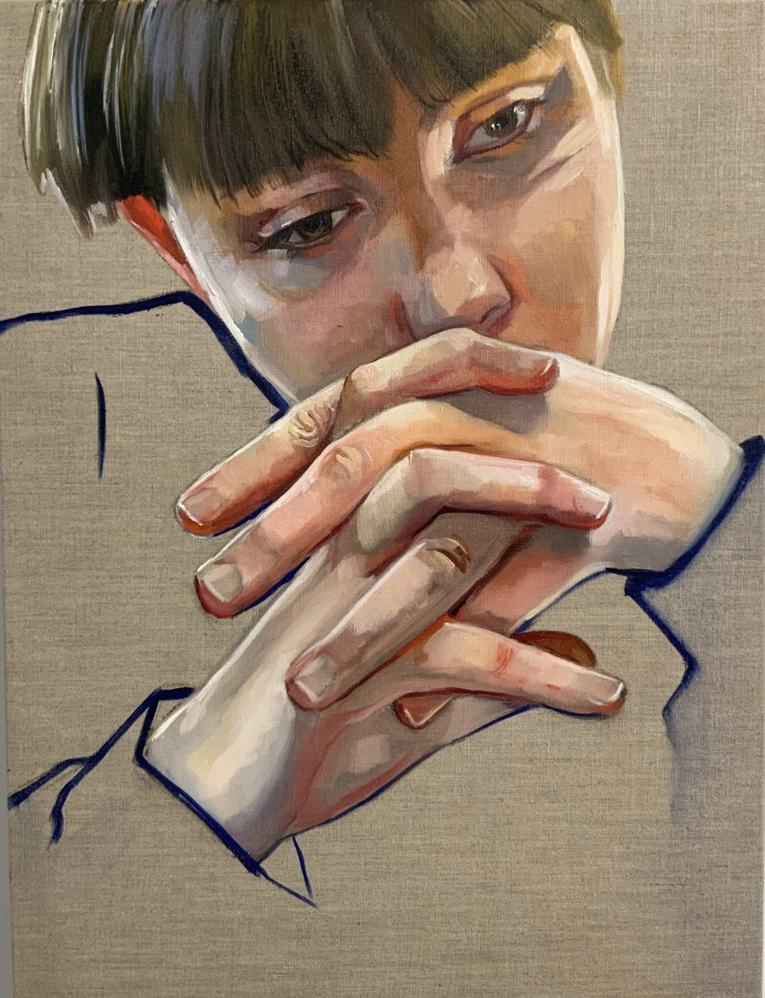 Sound, 24 X 18 inches, oil on canvas, 2025