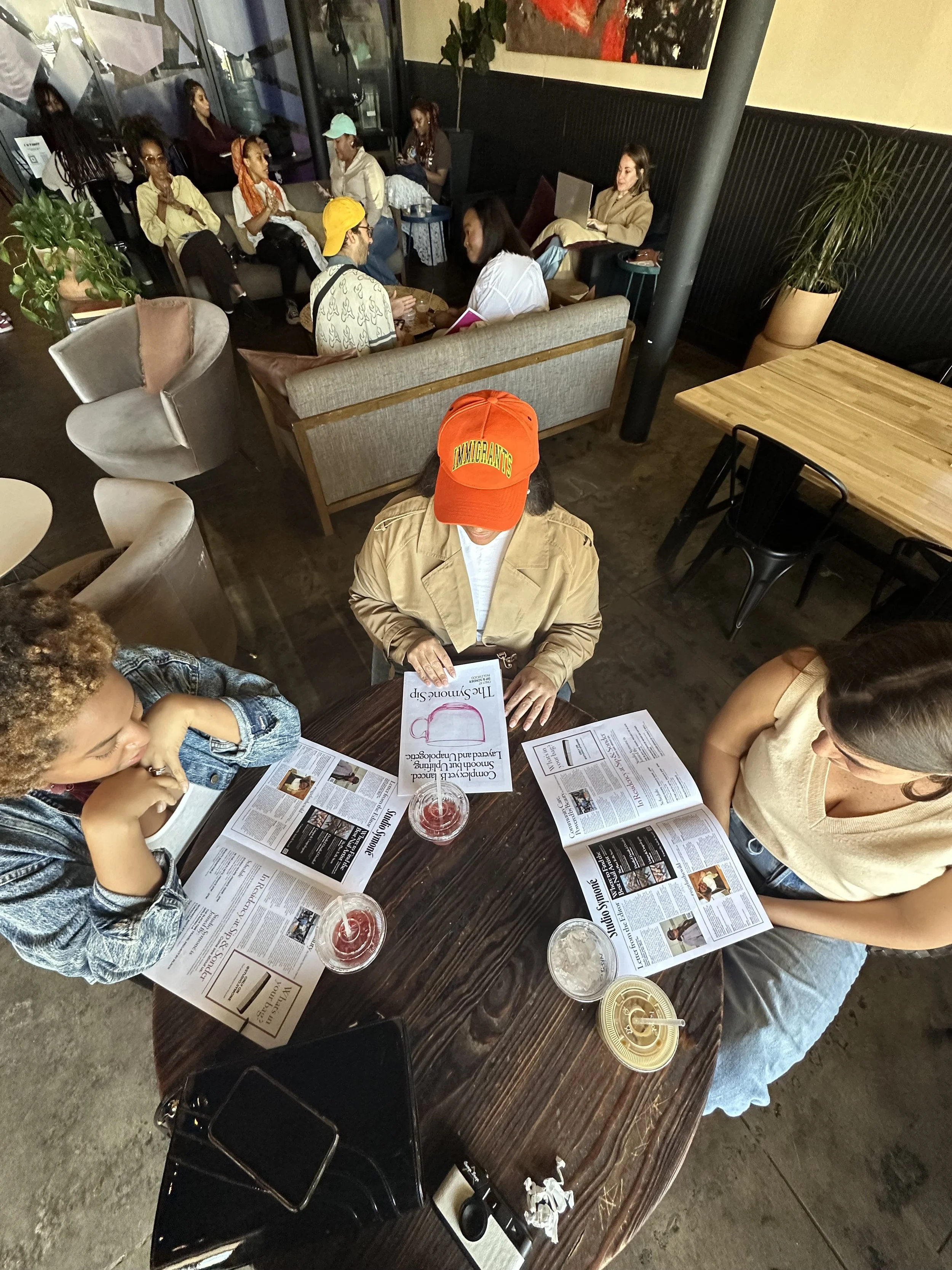 IN RESIDENCE AT SIP & SONDER, MARCH 2025