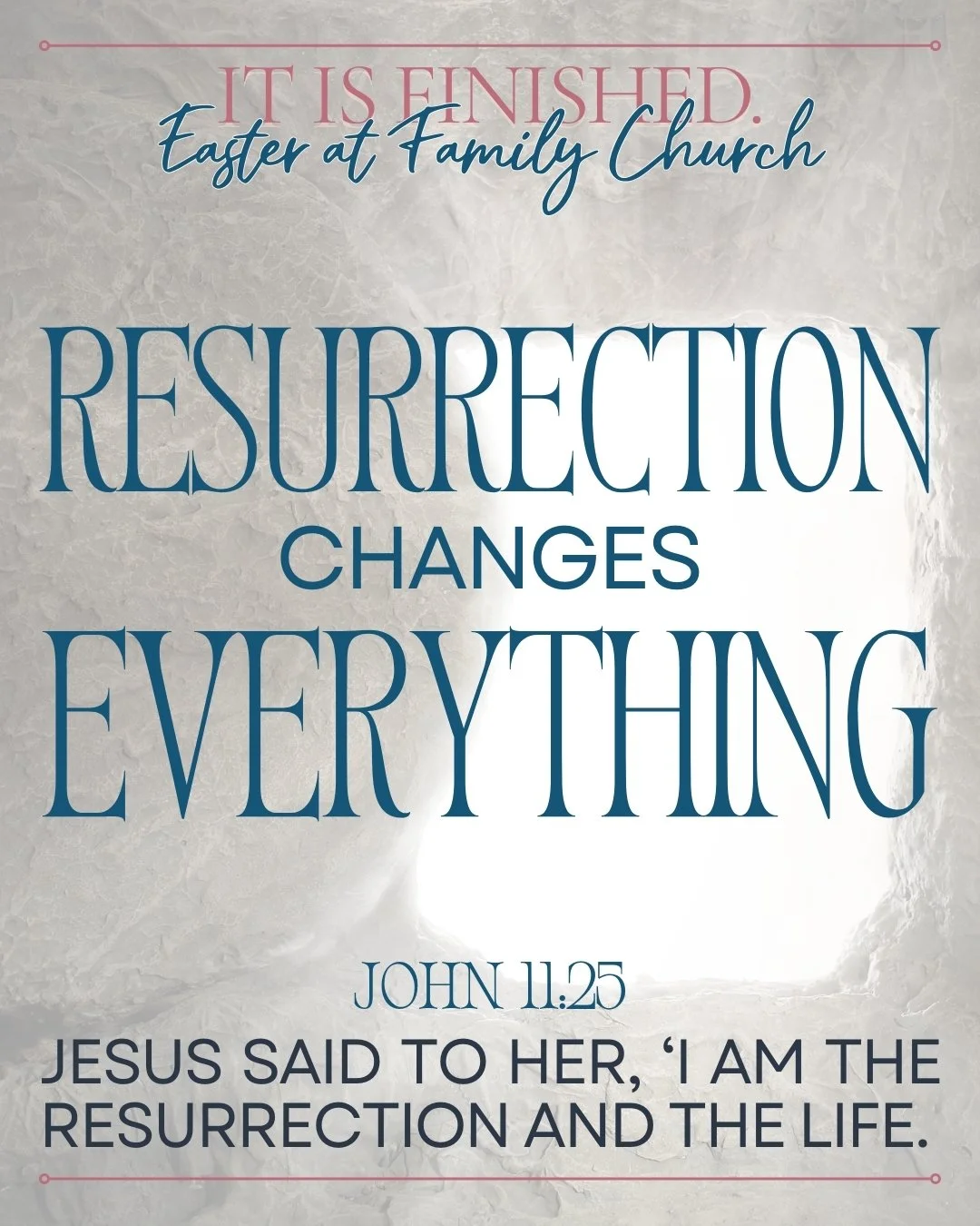 Easter isn&rsquo;t just about something that happened&mdash;it&rsquo;s about what&rsquo;s still happening. Jesus brings life where there was death and hope where there was despair. Join us this Easter as we celebrate the resurrection and the life we 
