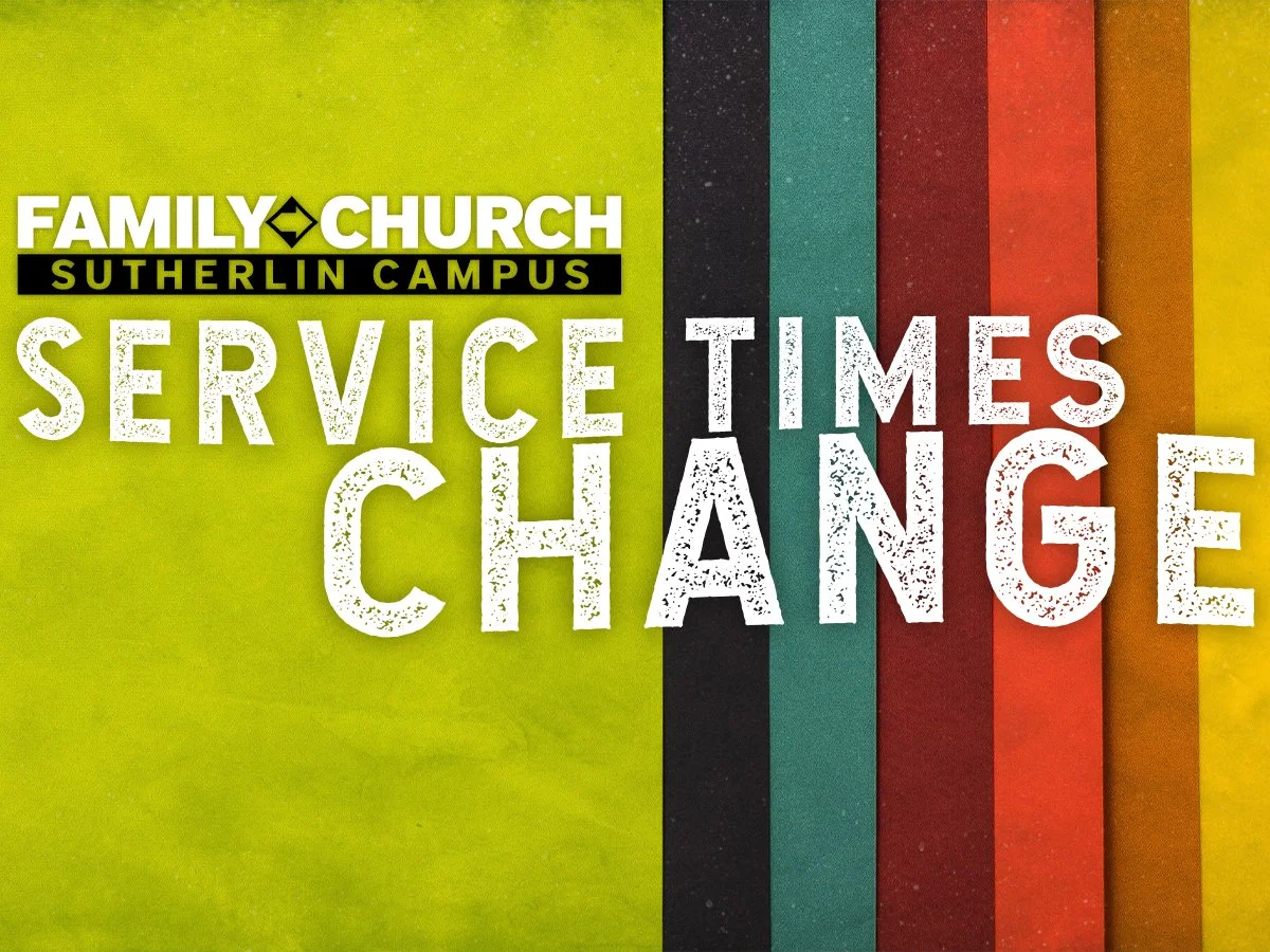 Sutherlin | Service Times Change