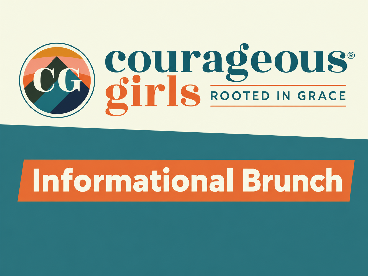 Courageous Girls Informational Brunch
