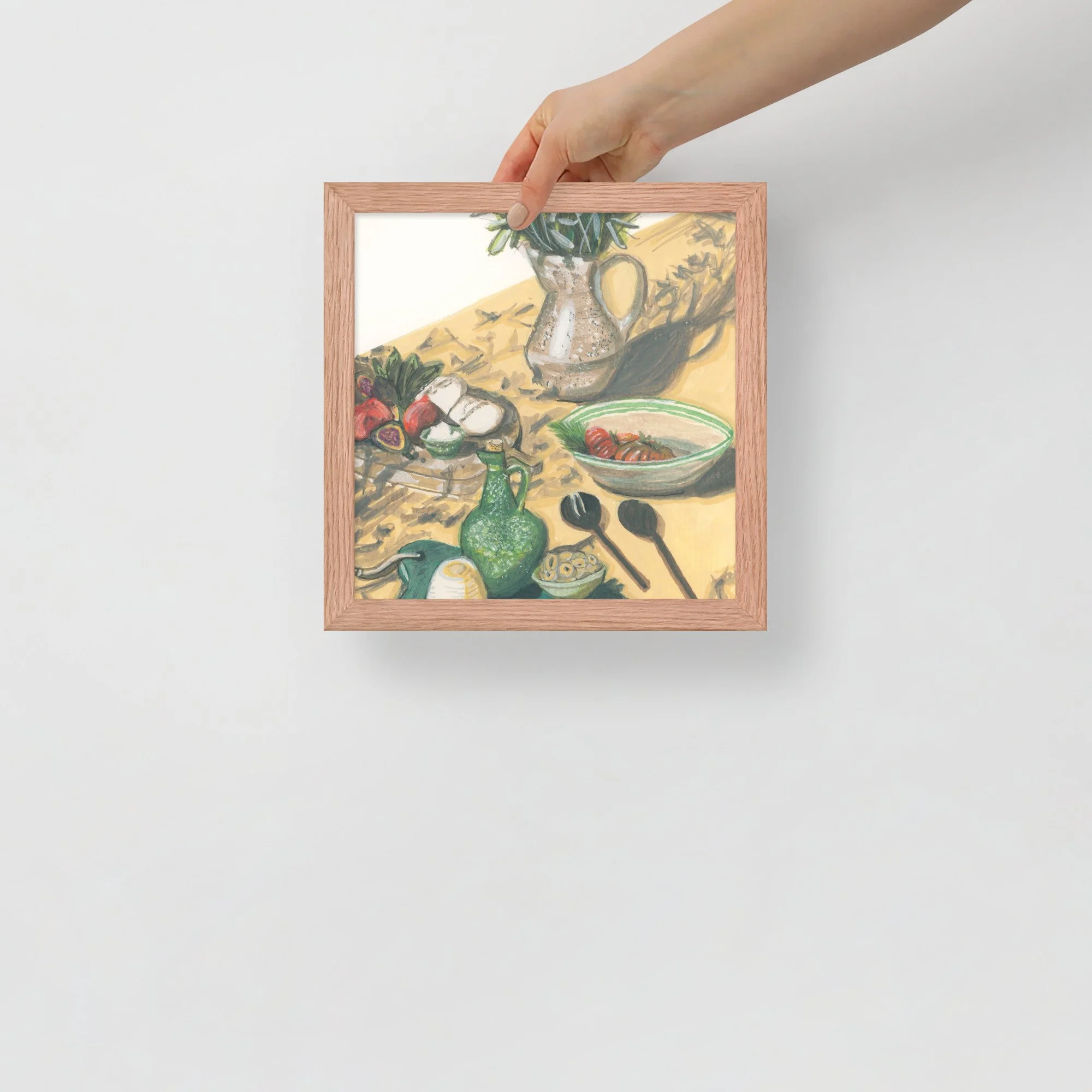 Garden Brunch Framed Print