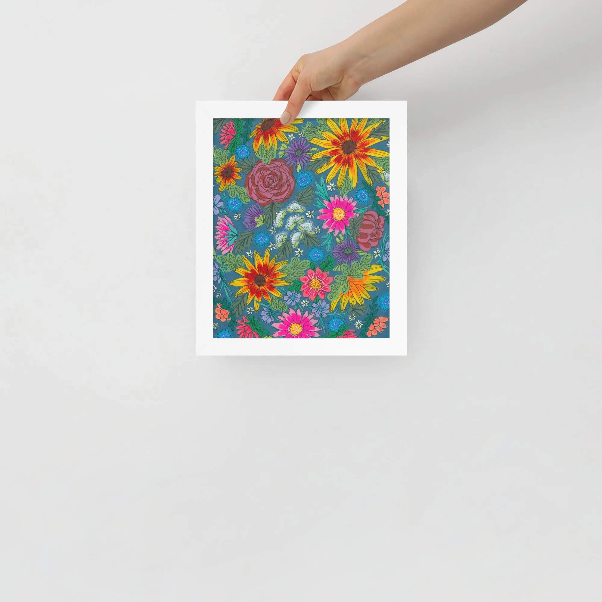 Bright and Sunny Framed Print
