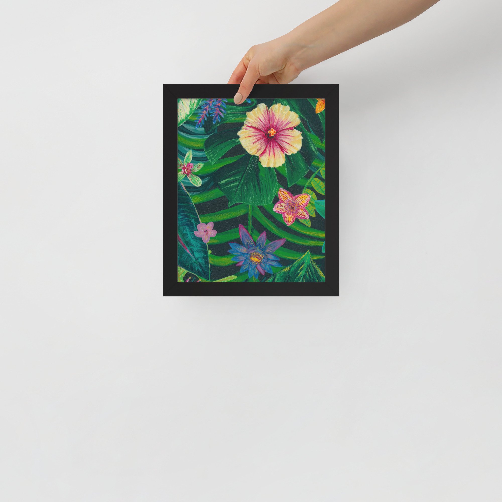 Tropic Foliage 2 Framed Print