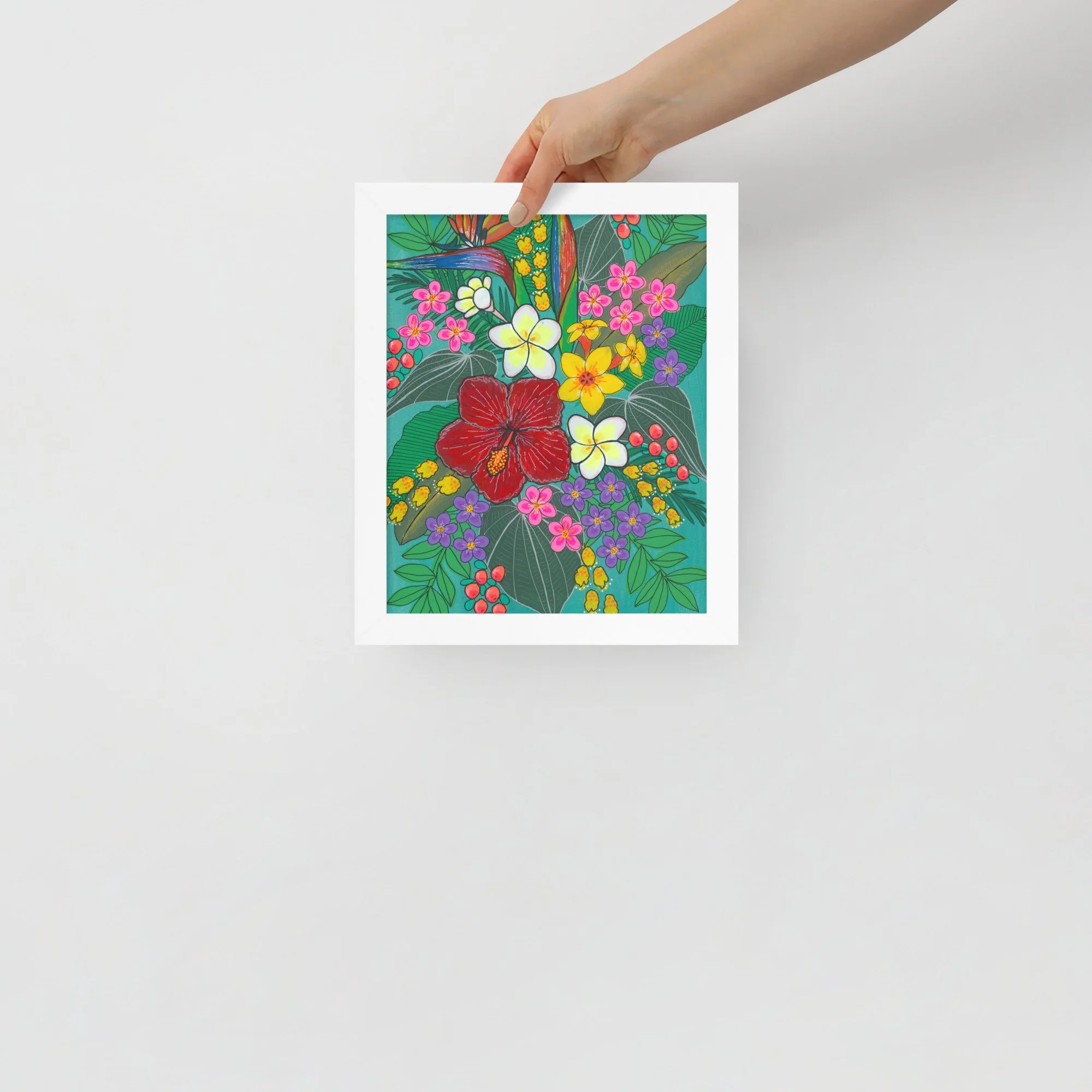 Tropical Paradise Framed Print