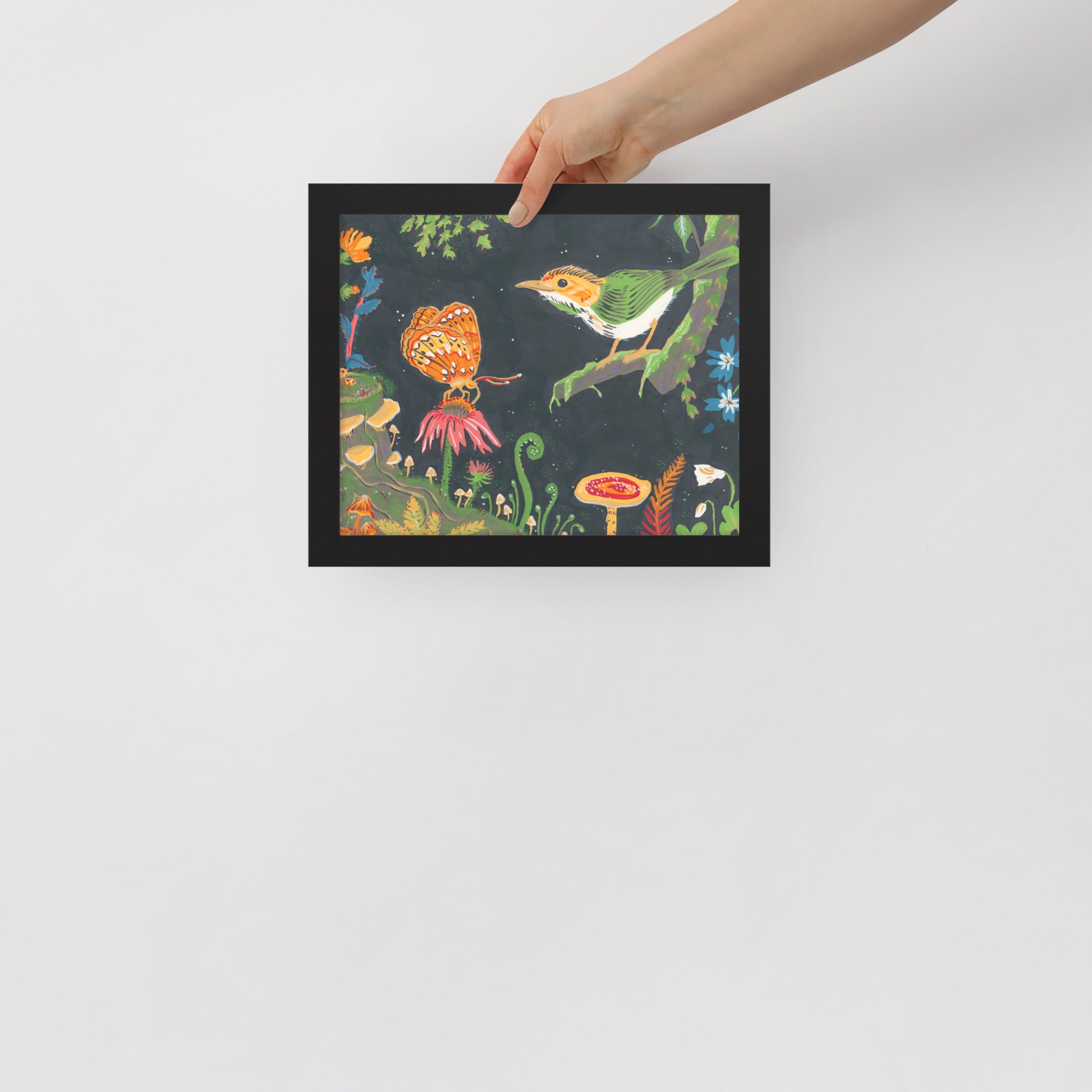 Forest Floor Framed Print