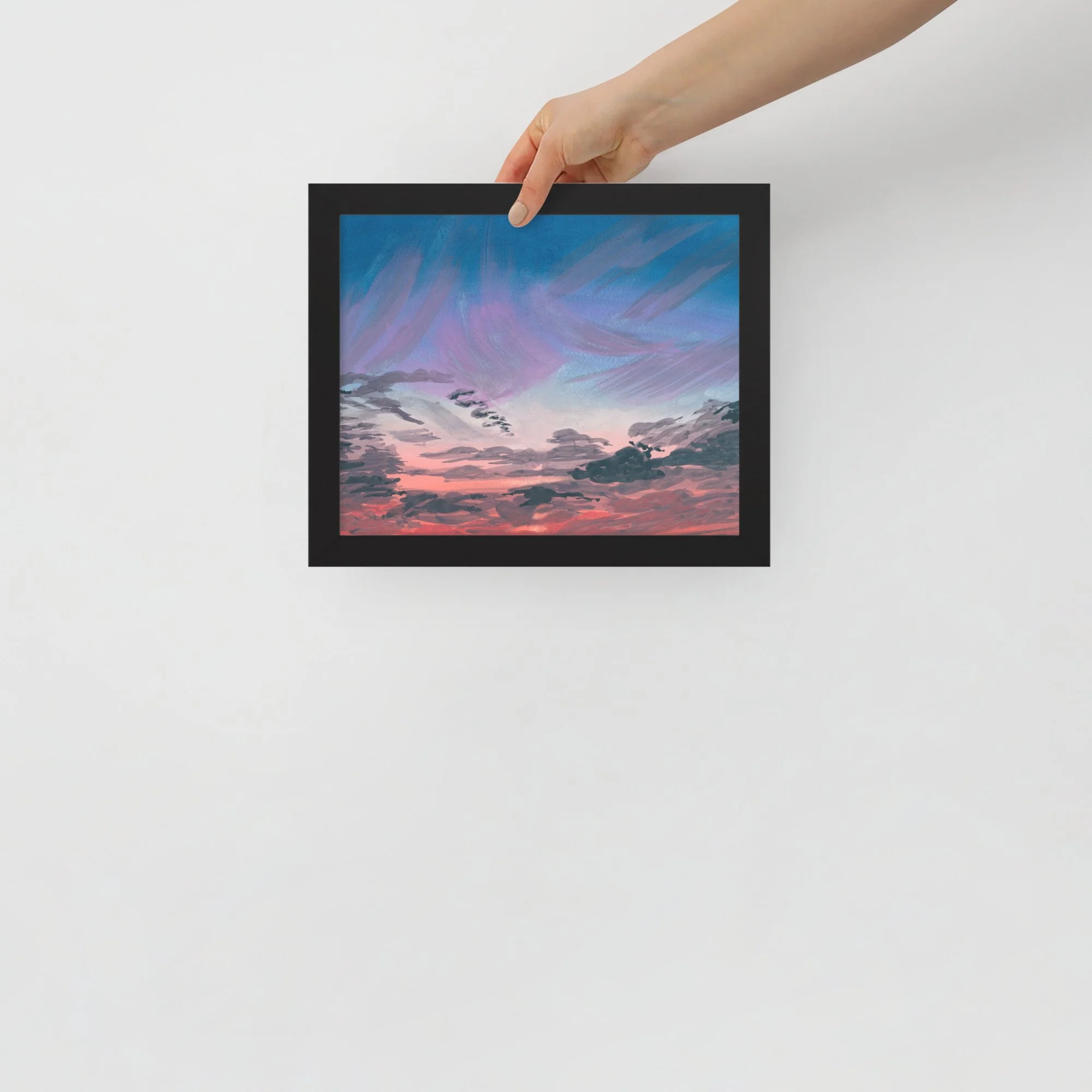 Last Light in the Sky Framed Print