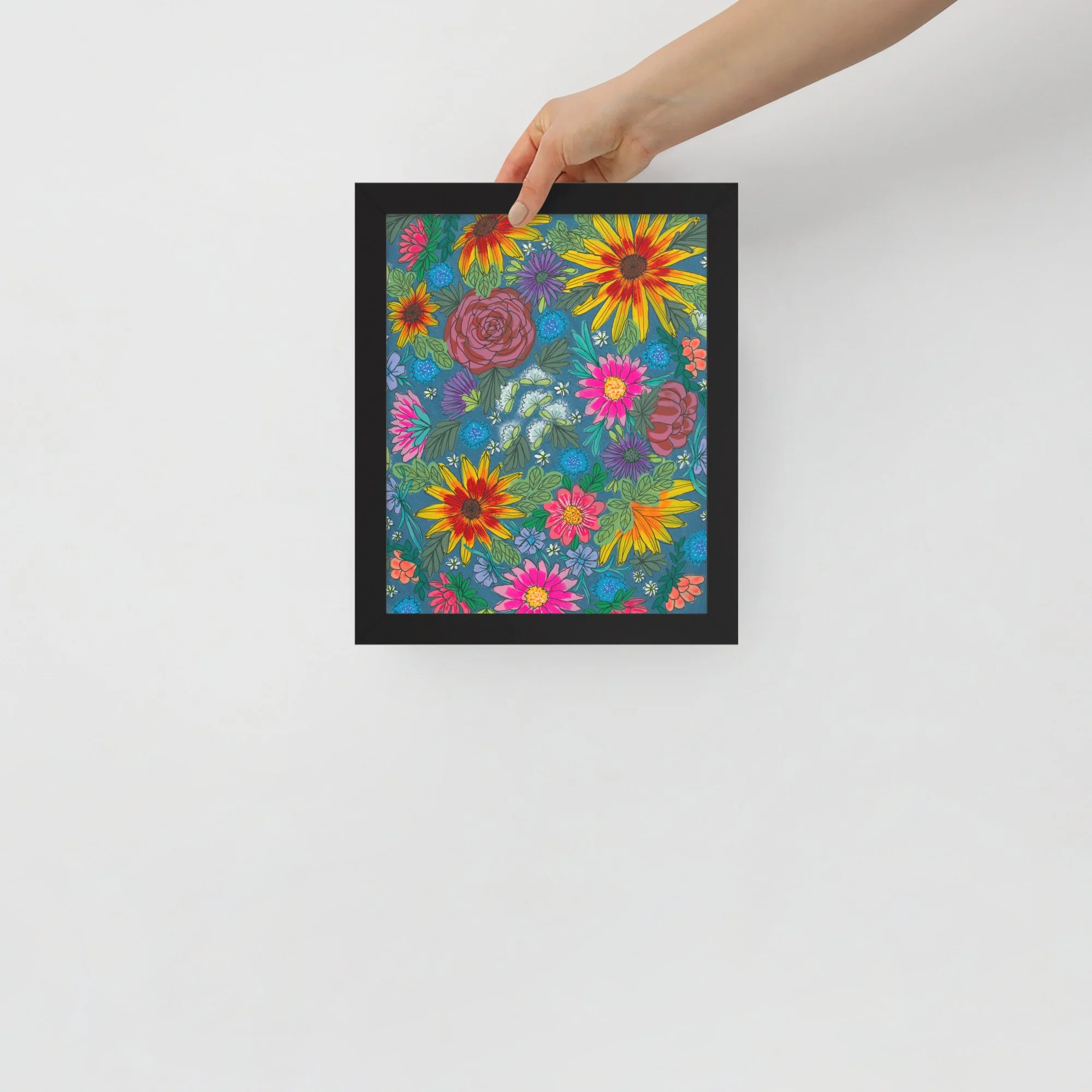 Bright and Sunny Framed Print