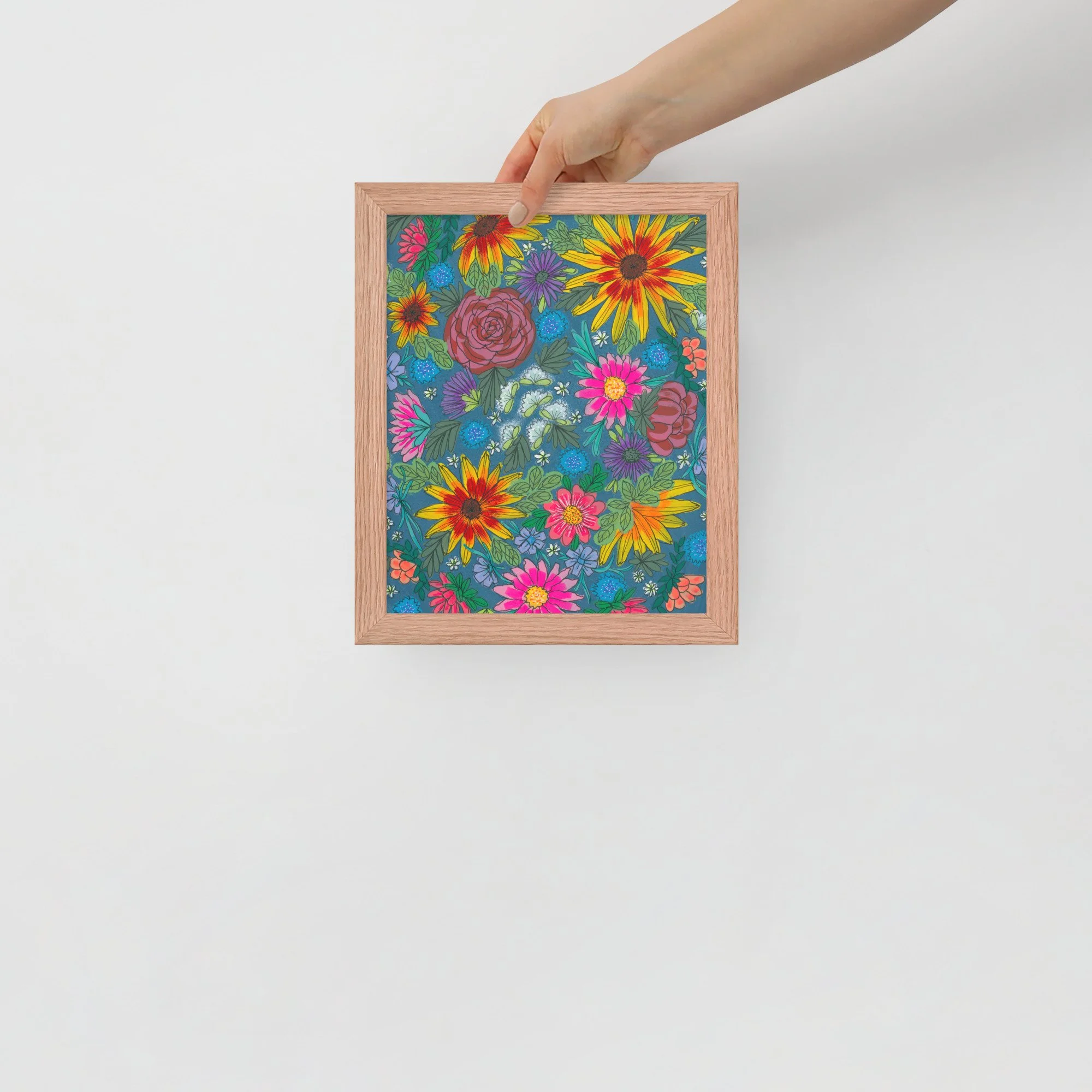 Bright and Sunny Framed Print