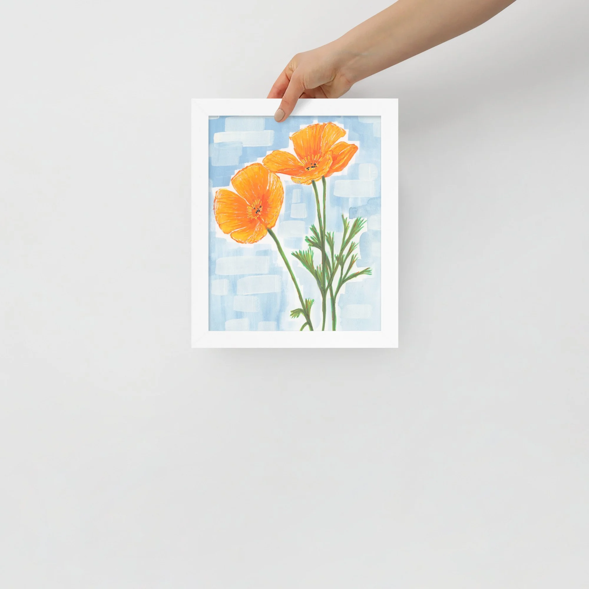 California Poppies Framed Print