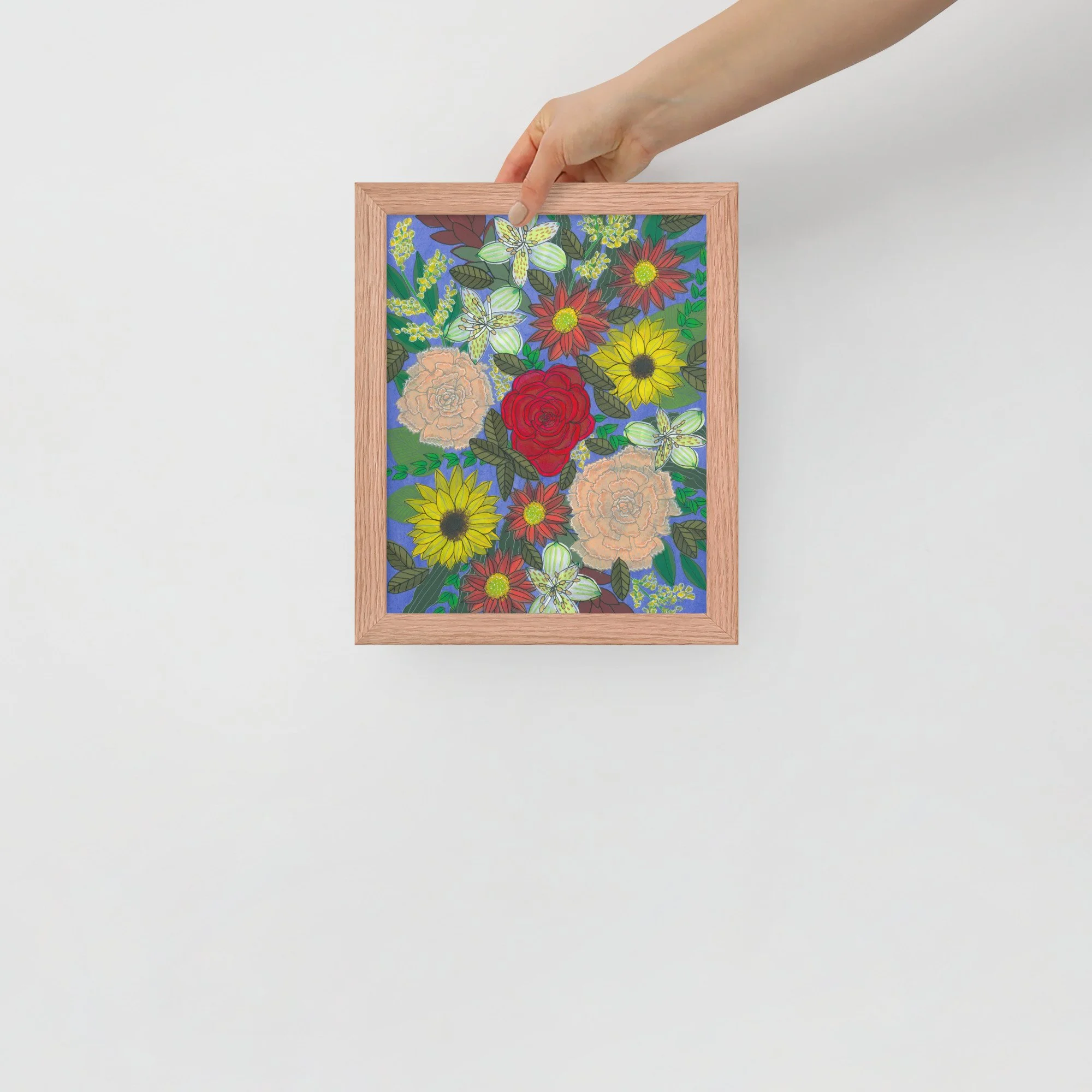 Morning Abundance Framed Print