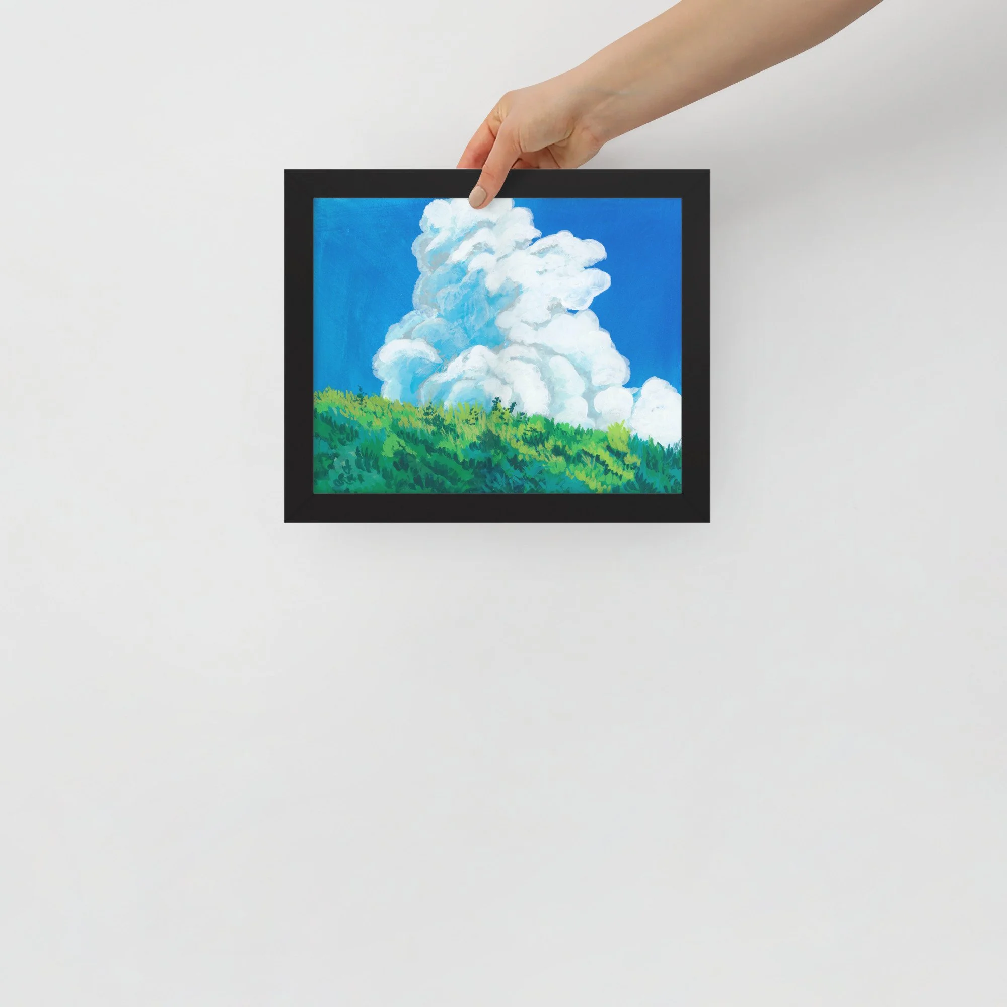 Studio Ghibli Study Framed Print