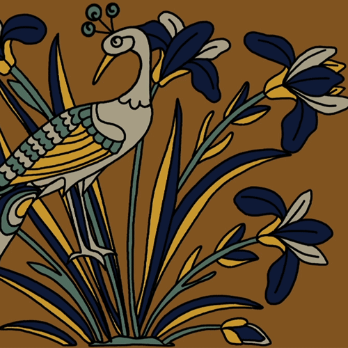 The Blue Iris (2023 Aga Khan Museum's Light Up the Dark)