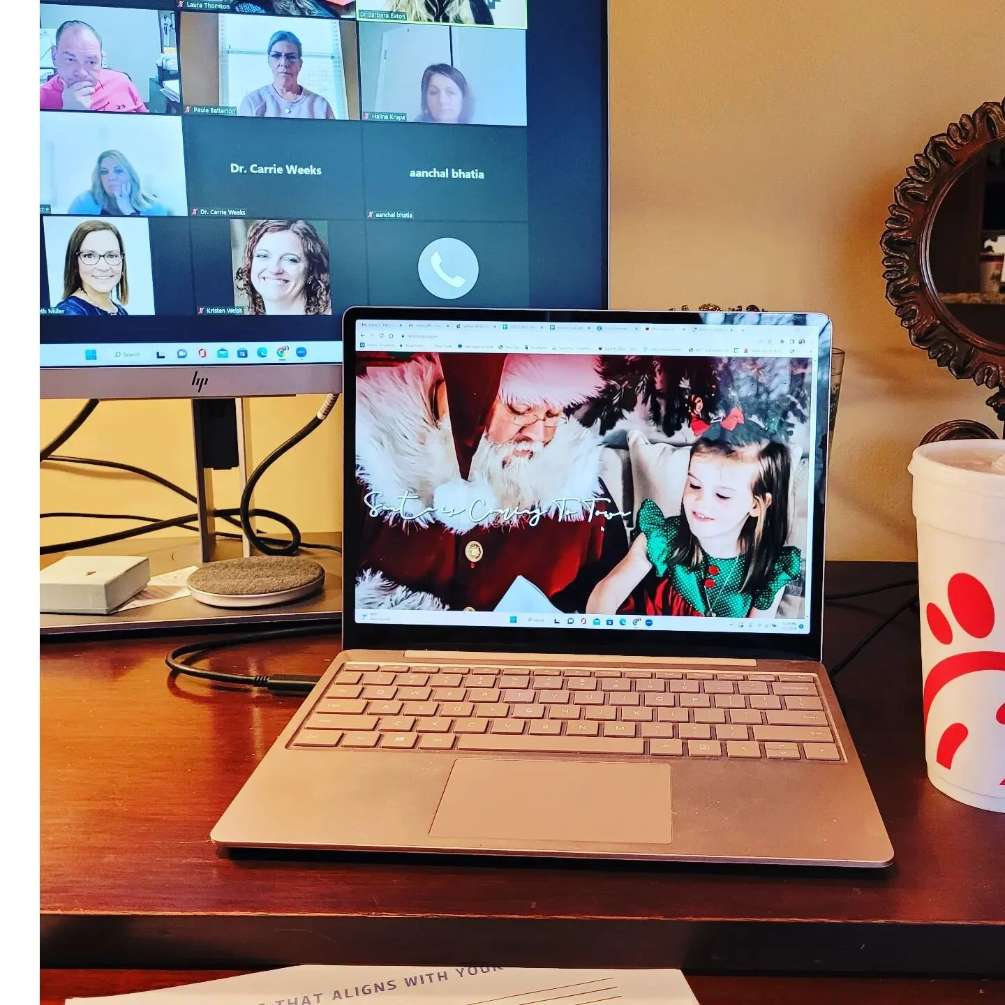 Mrs. C is excited to attend a 2 day marketing boot camp to improve our business for our clients! 
#alwayslearning #santaclaus #smallbusiness #marketing #socialmediamarketing