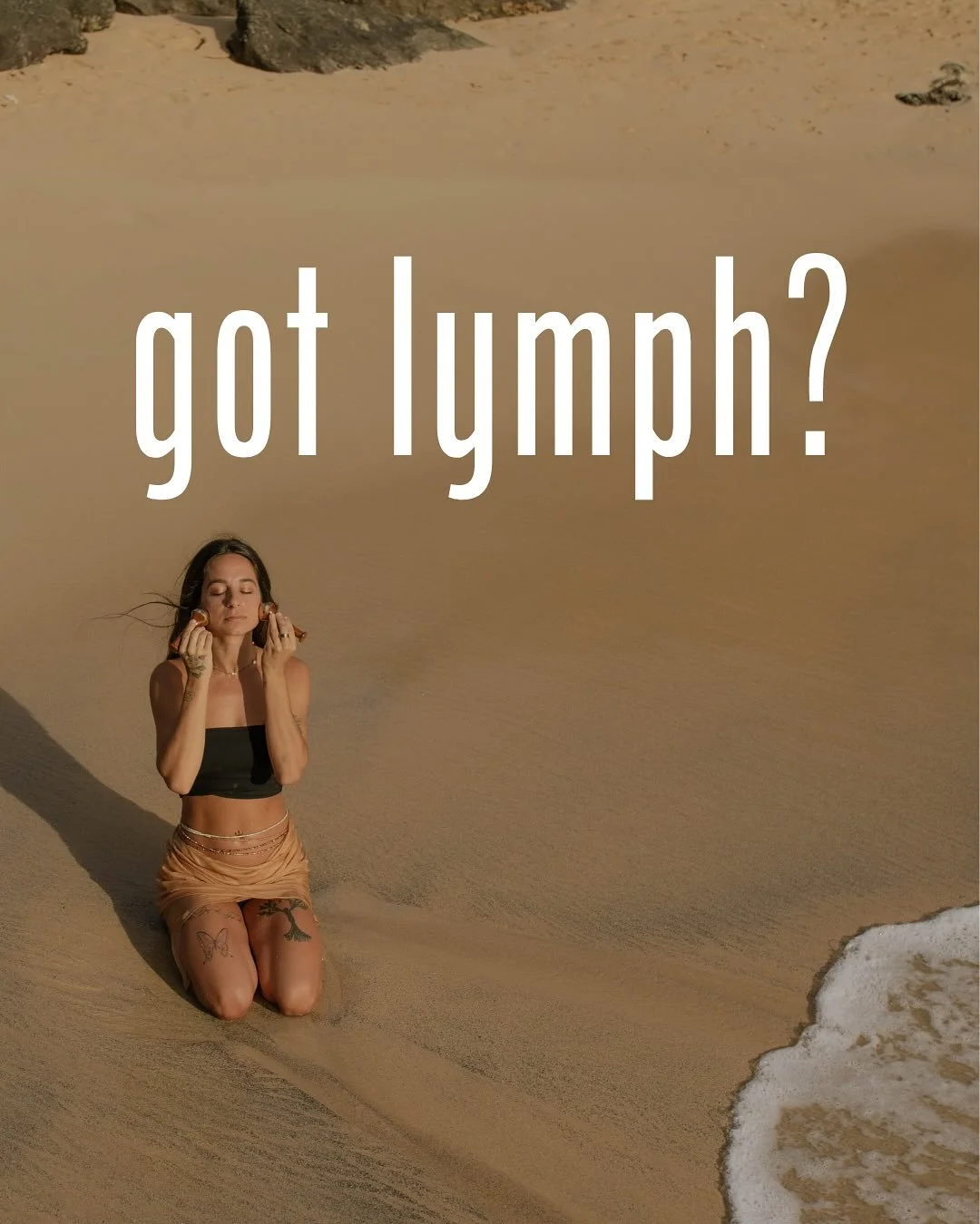 MOVE YOUR LYMPH

Don&rsquo;t overcomplicate it. Just move it. 

How?

Walk
Laugh
Dance
Jump
Breathe
Squat
Run
Shake
Kick
Cartwheel
Skip
Stretch
Swim
Sing
Bike
Hike

Oh ya, and manual lymphatic drainage! I can help you with that, but I think you guys 