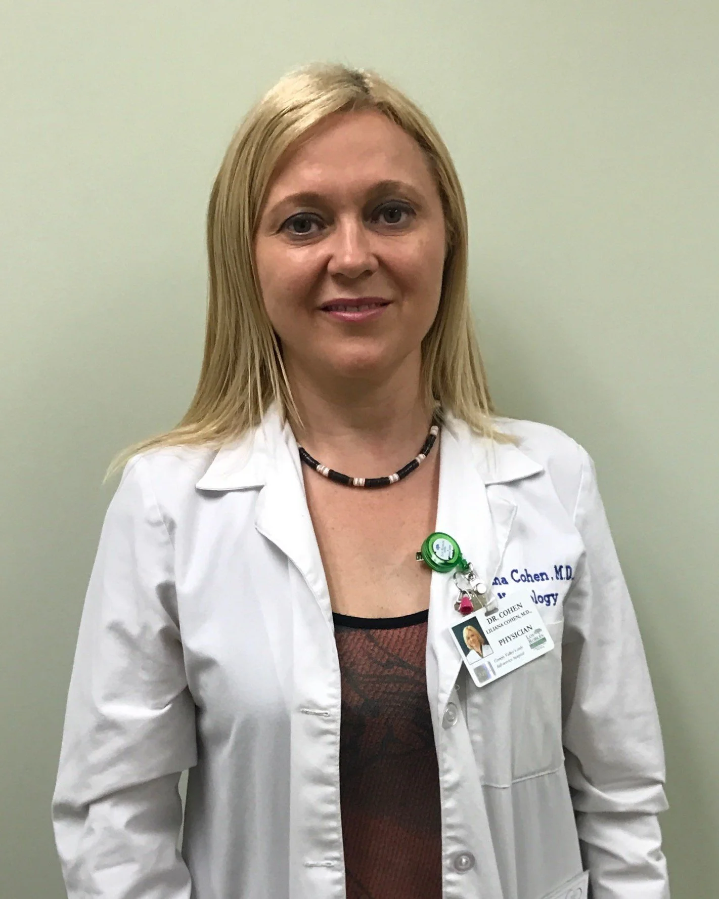 Dr Liliana Cohen - At Large Representative